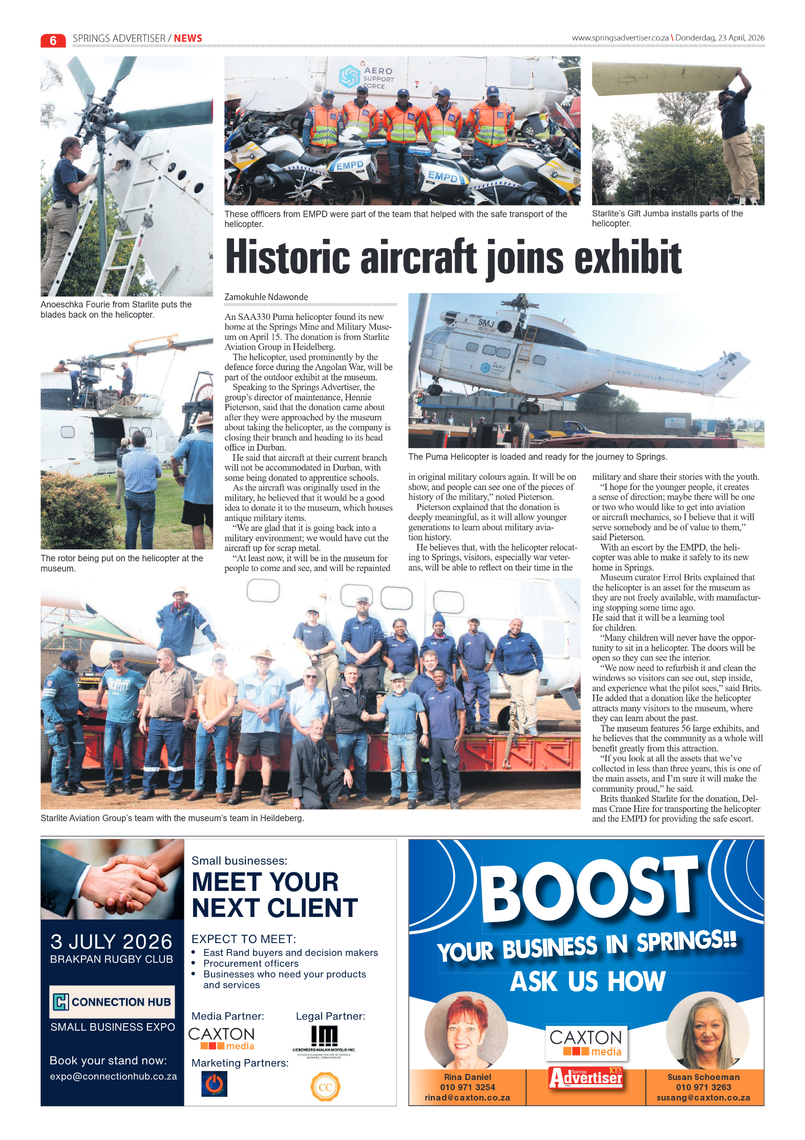 Springs Advertiser 23 April 2026 page 6