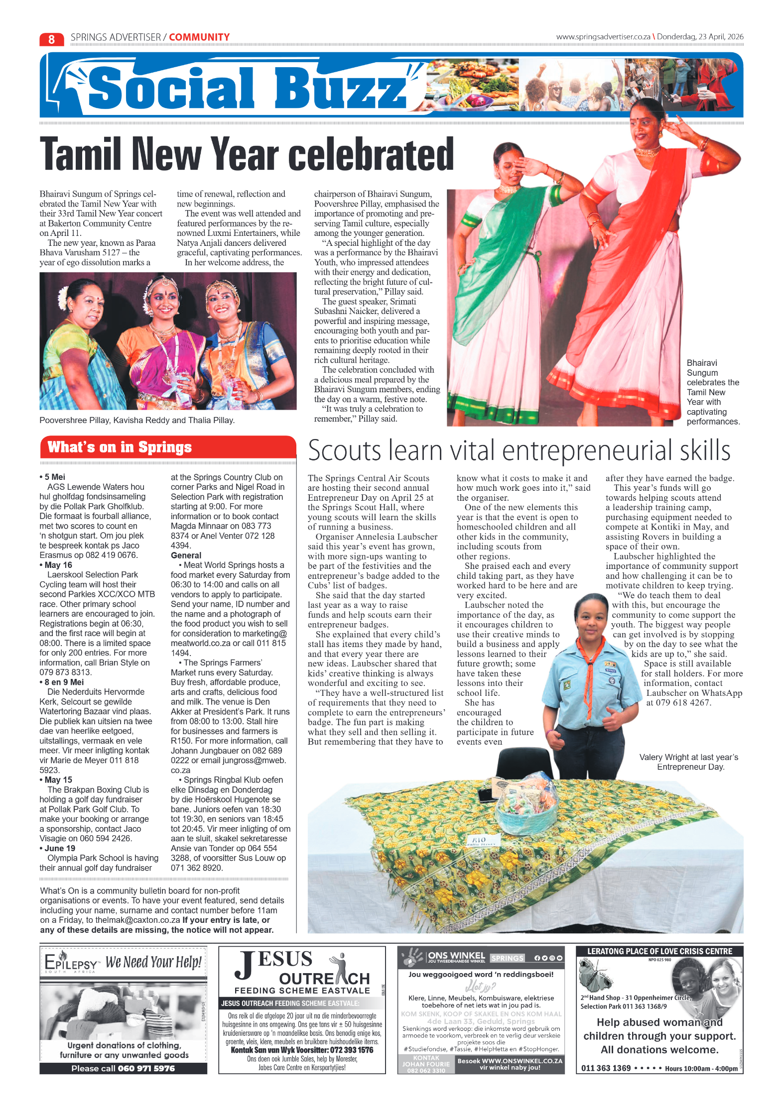 Springs Advertiser 23 April 2026 page 8