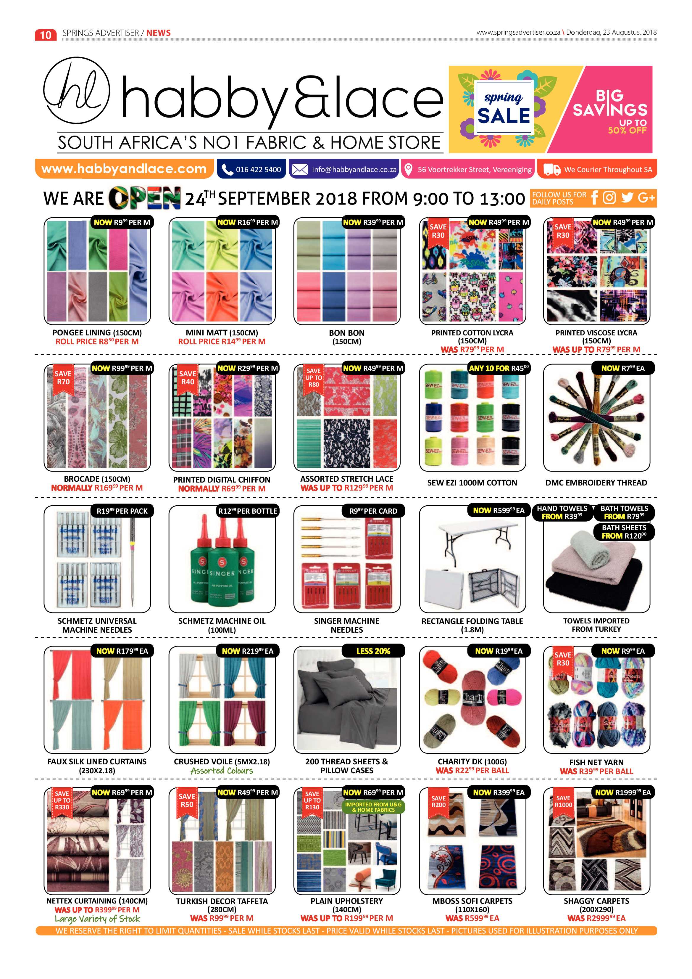 Springs Advertiser 23 August 2018 page 10