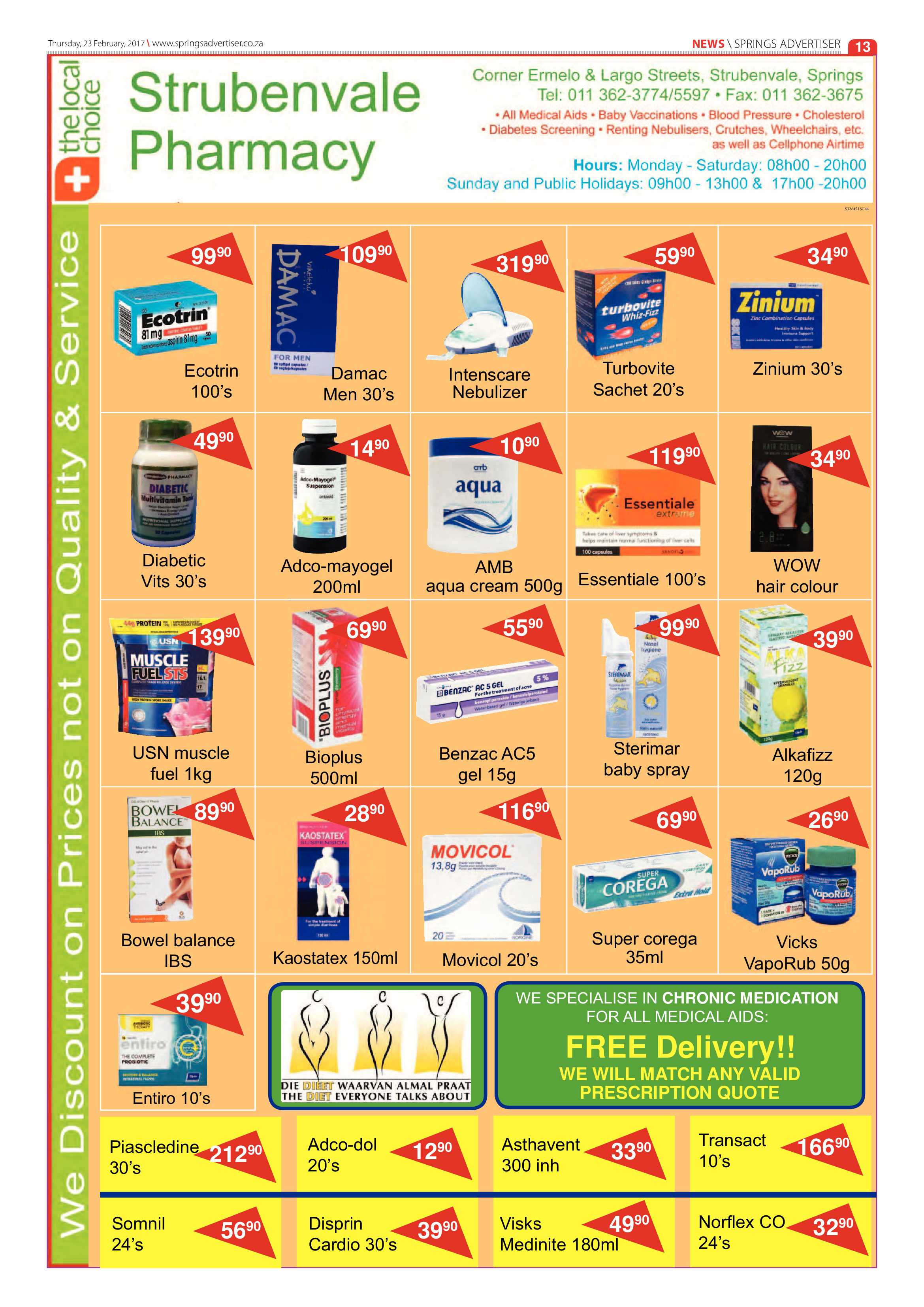 Springs Advertiser 23 February 2017 page 13
