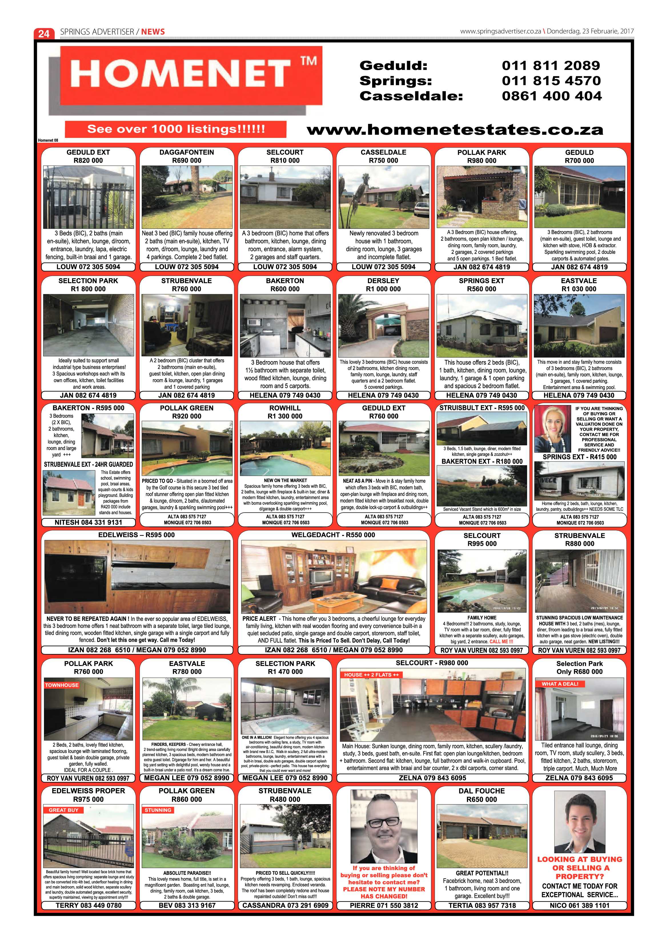 Springs Advertiser 23 February 2017 page 24