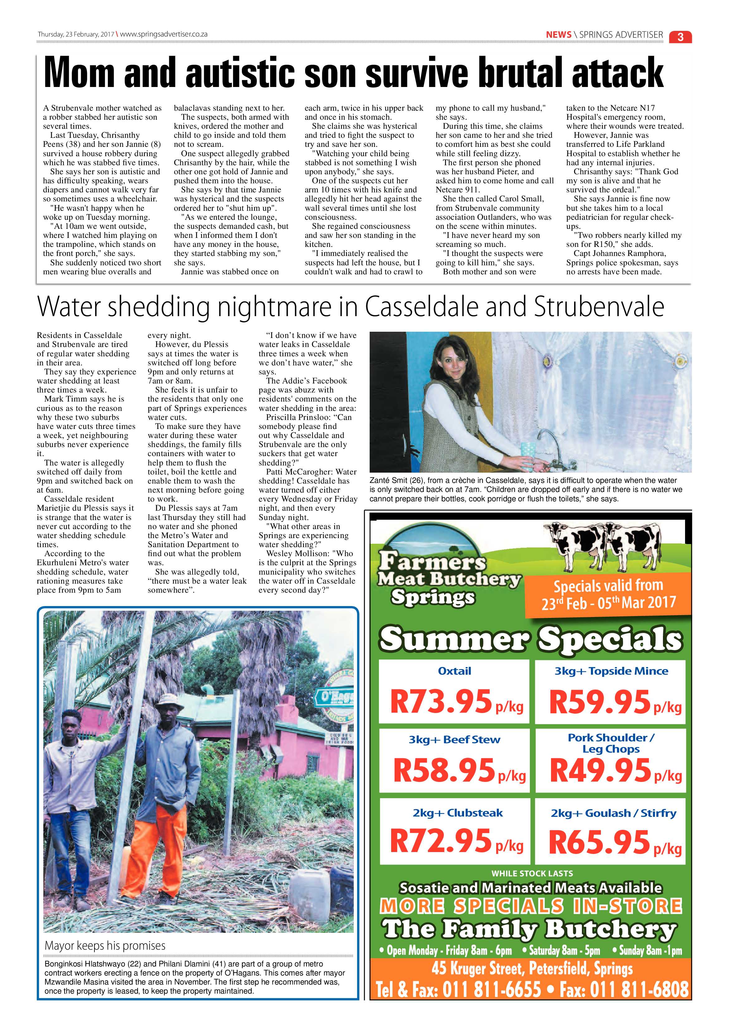 Springs Advertiser 23 February 2017 page 3