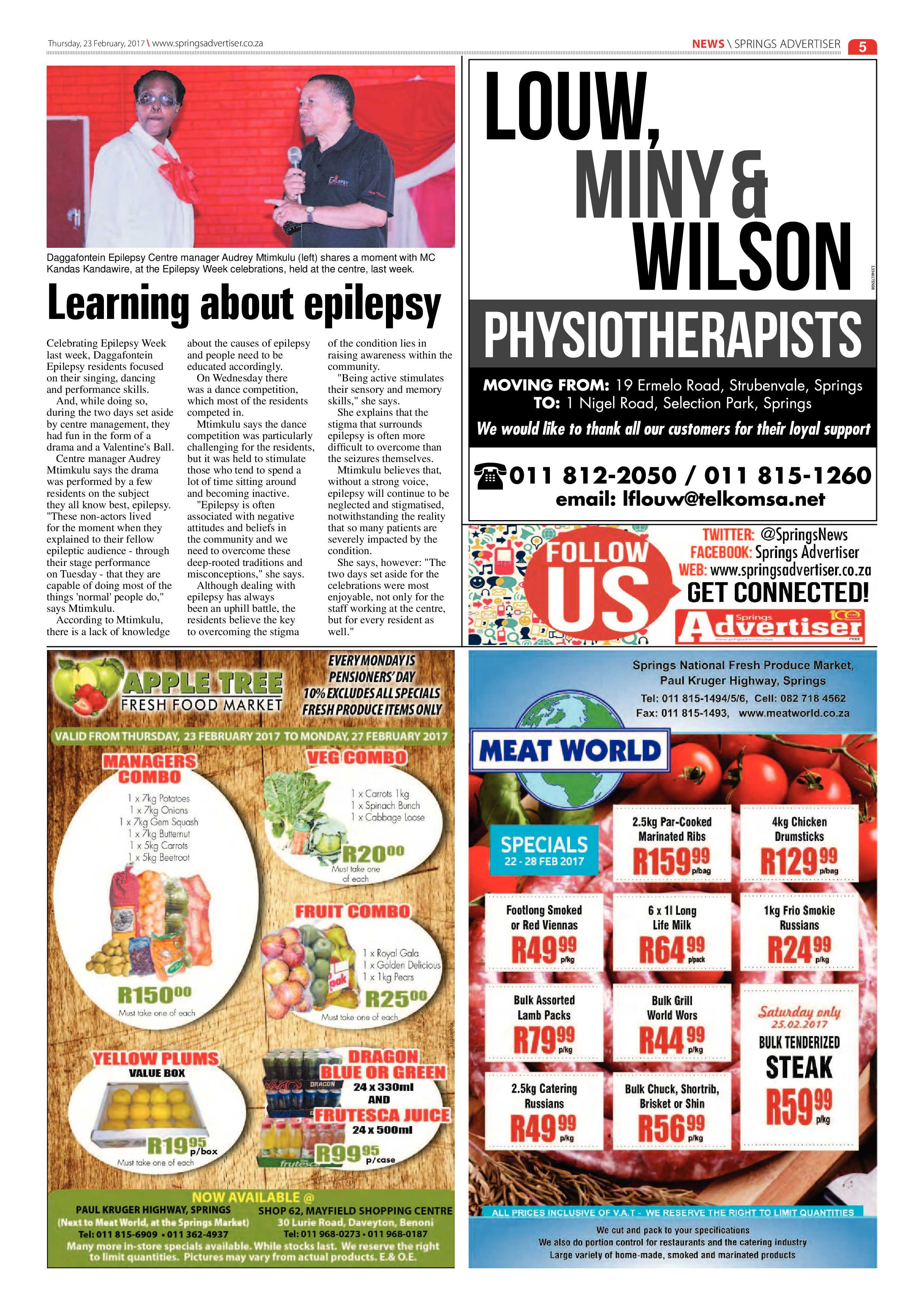 Springs Advertiser 23 February 2017 page 5