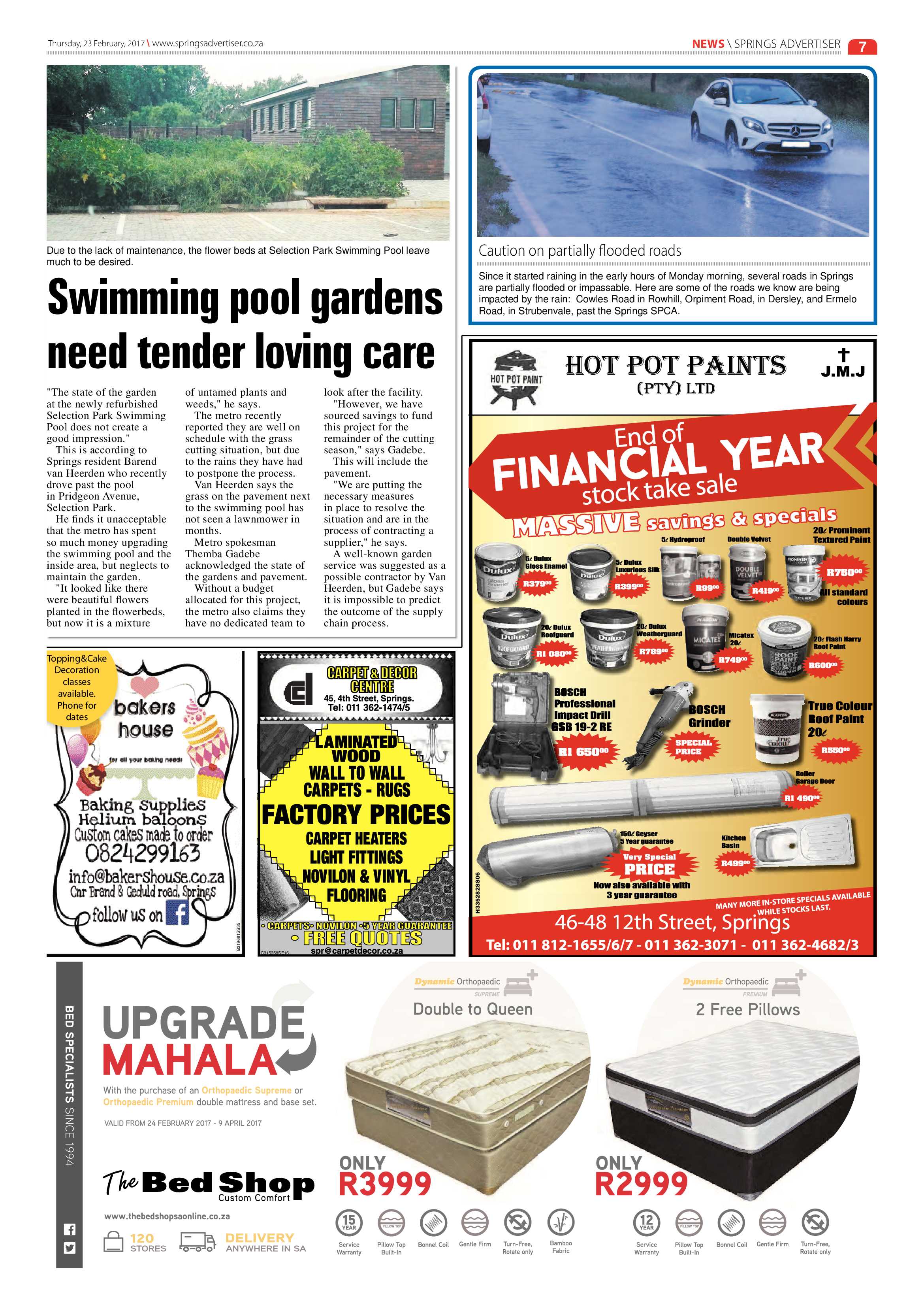 Springs Advertiser 23 February 2017 page 7