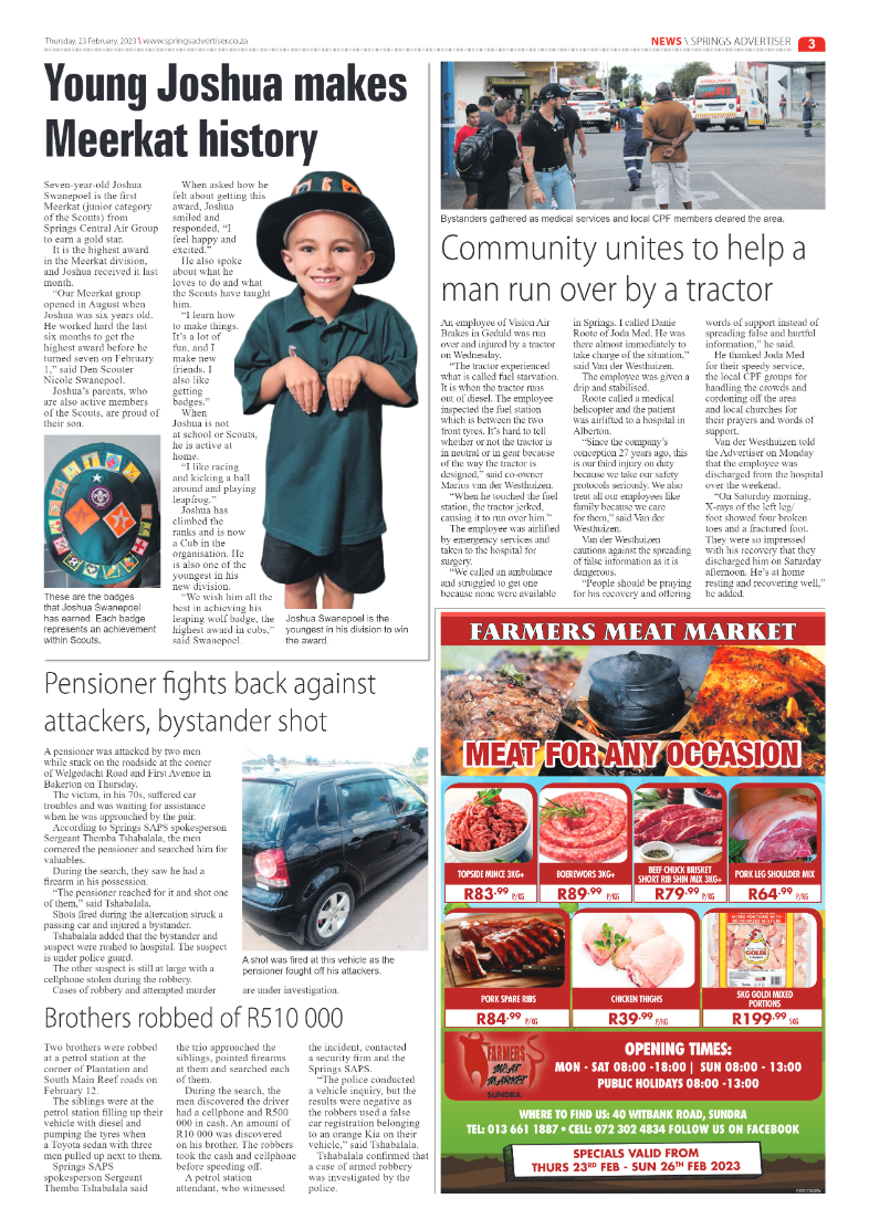 Springs Advertiser 23 February 2023 page 5