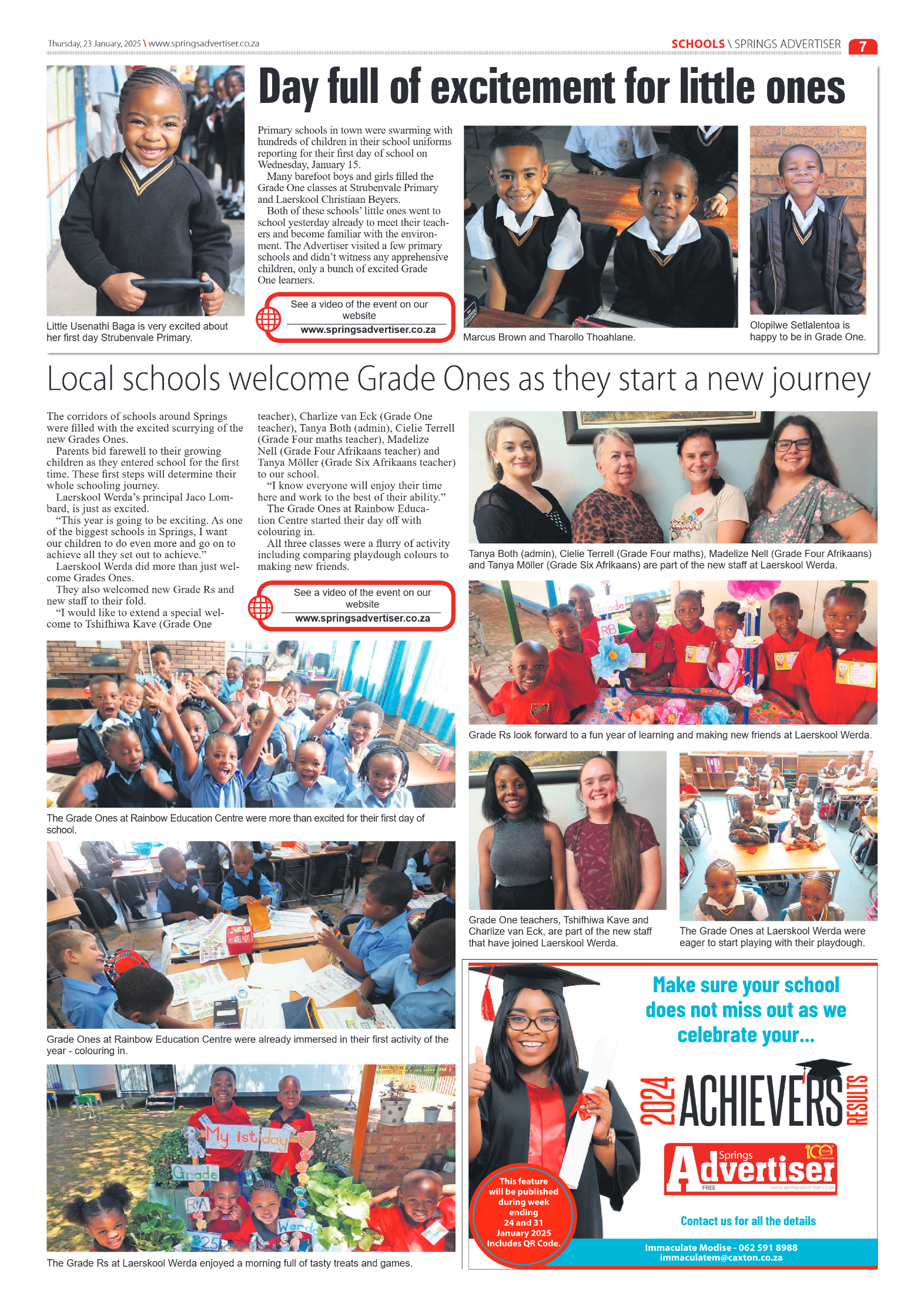 Springs Advertiser 23 January 2025 page 7