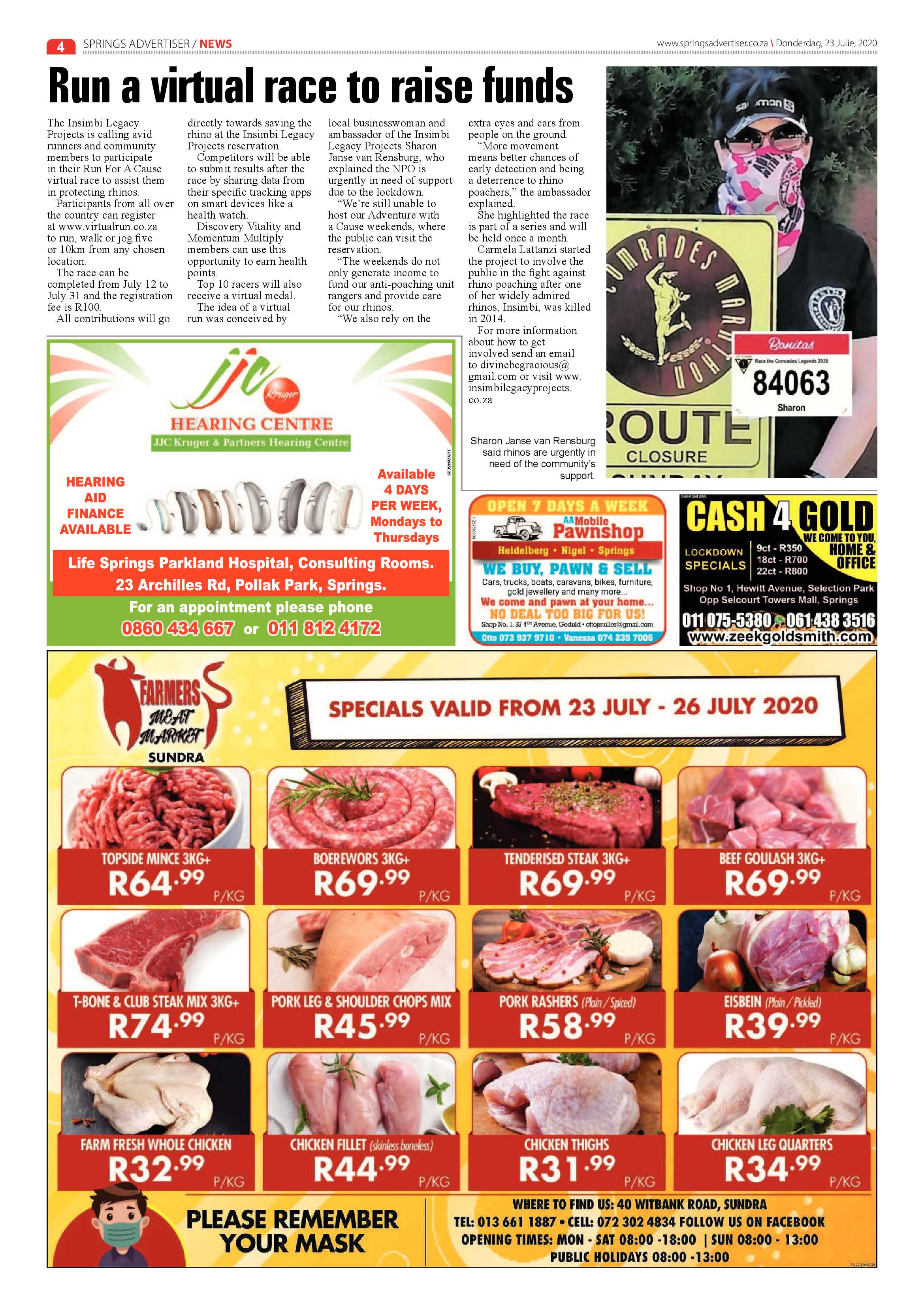Springs Advertiser 23 July 2020 page 4