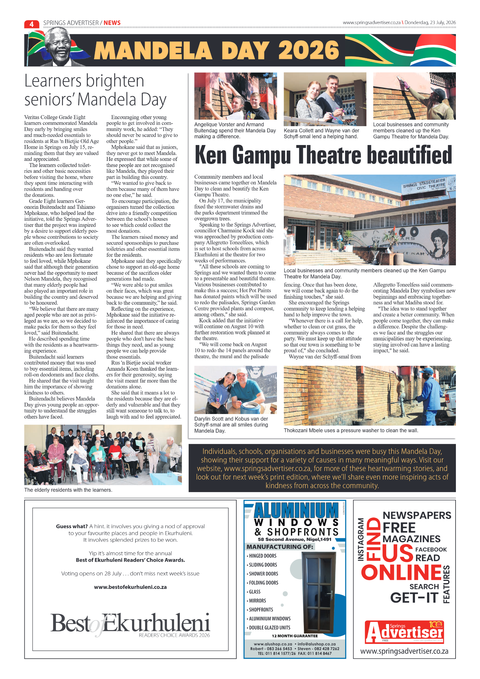 Springs Advertiser 23 July 2026 page 4