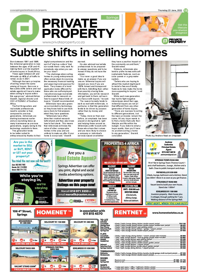 Springs Advertiser 23 June 2022 page 15