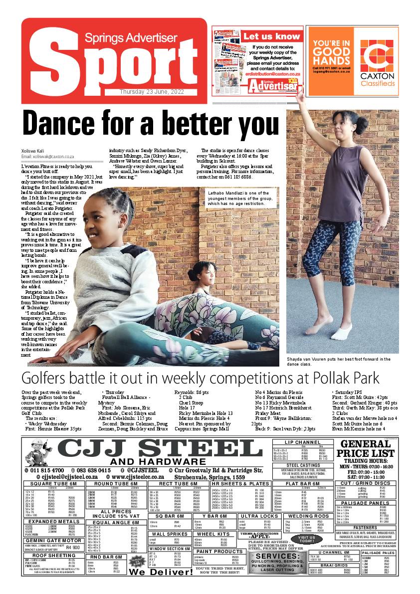 Springs Advertiser 23 June 2022 page 18