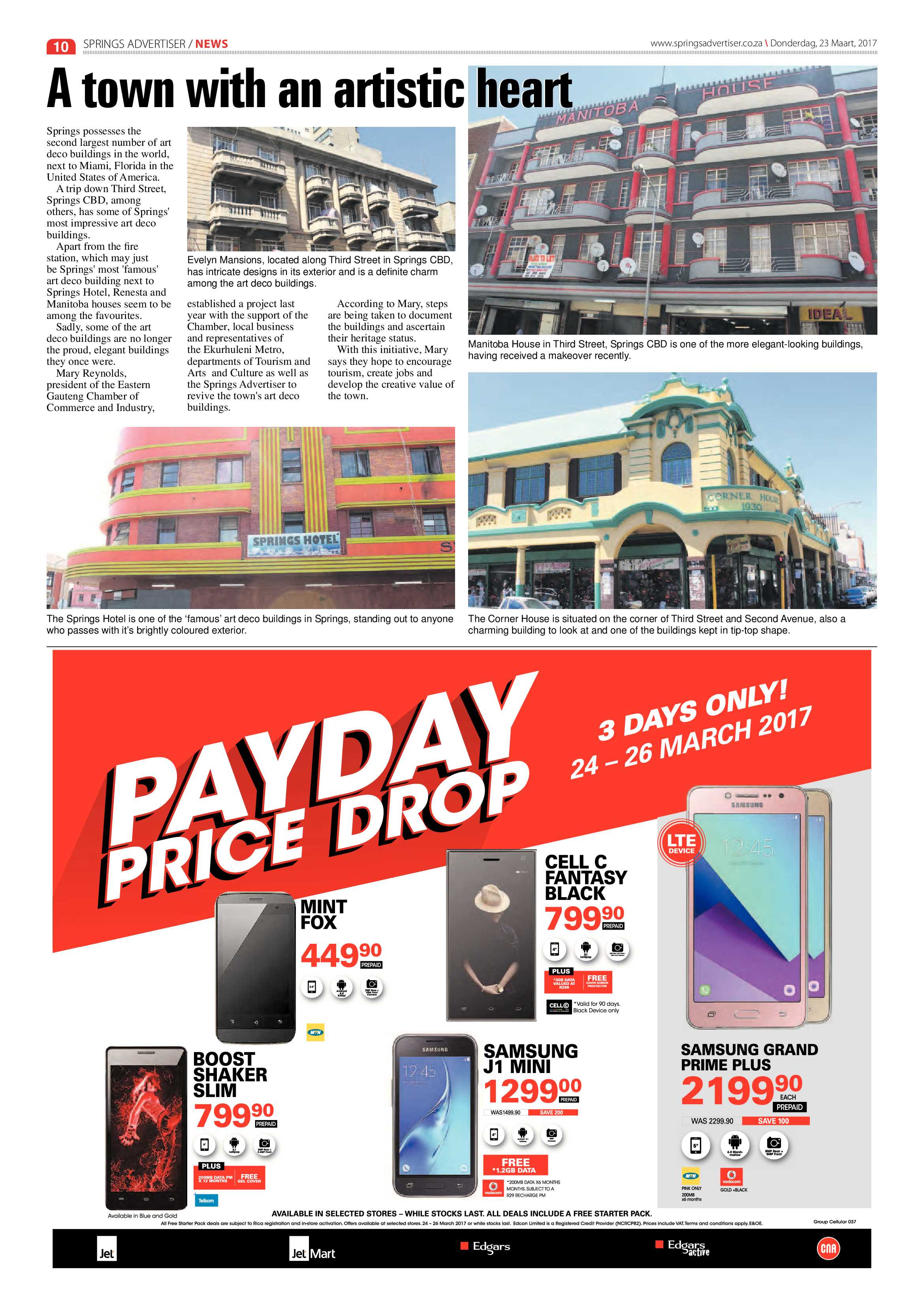 Springs Advertiser 23 March 2017 page 10