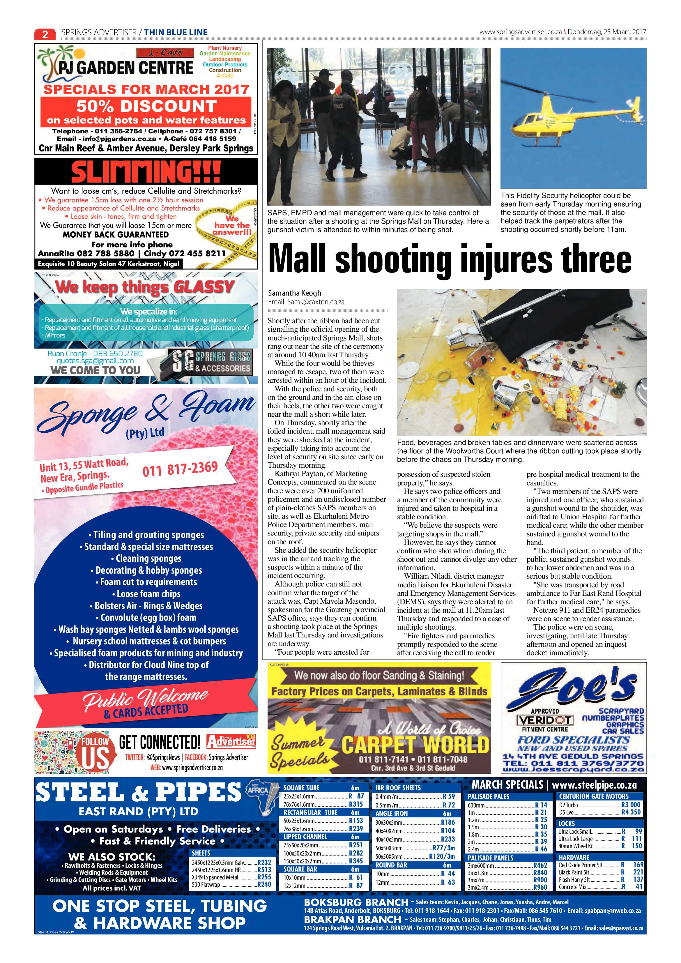 Springs Advertiser 23 March 2017 page 2