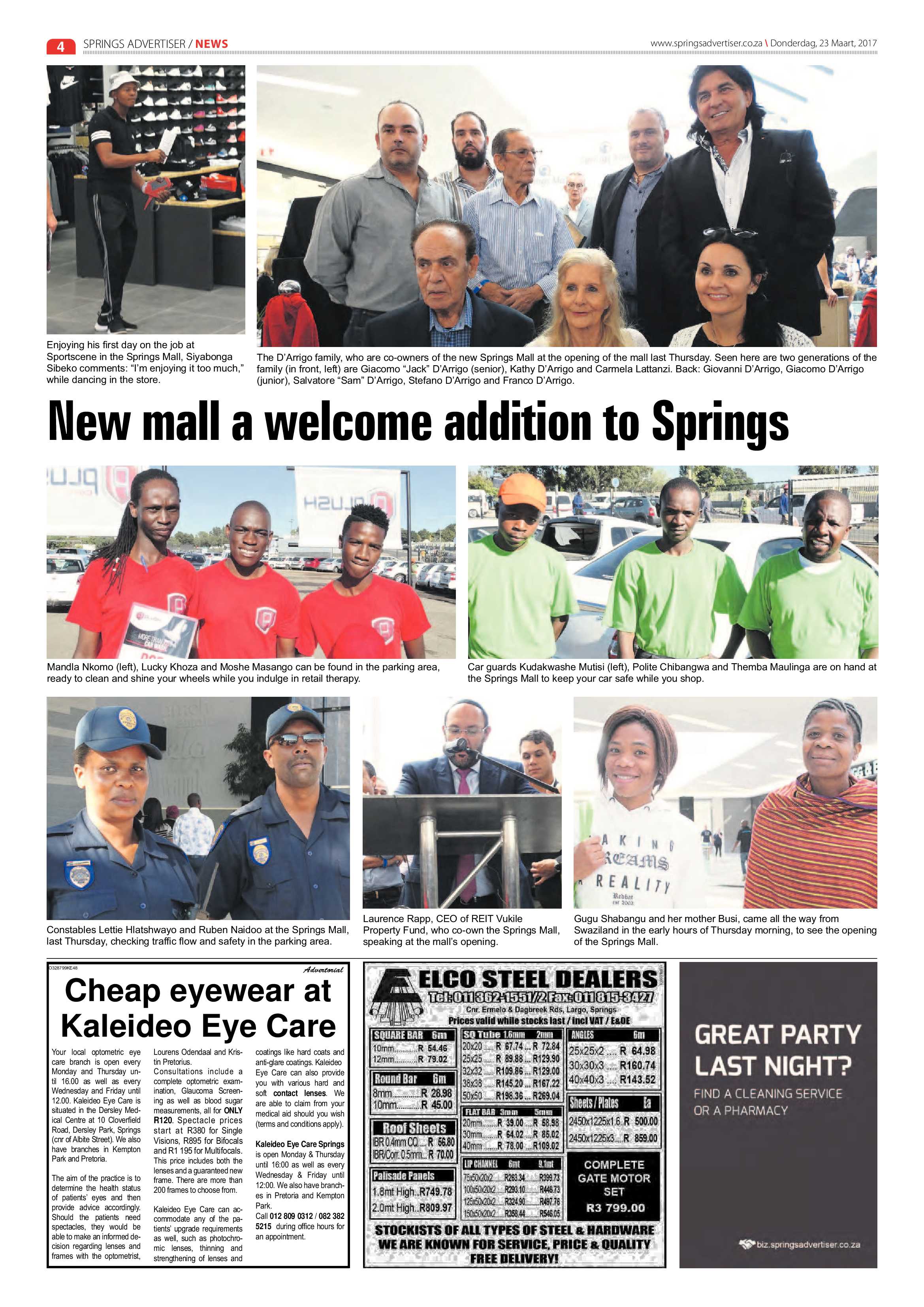 Springs Advertiser 23 March 2017 page 4