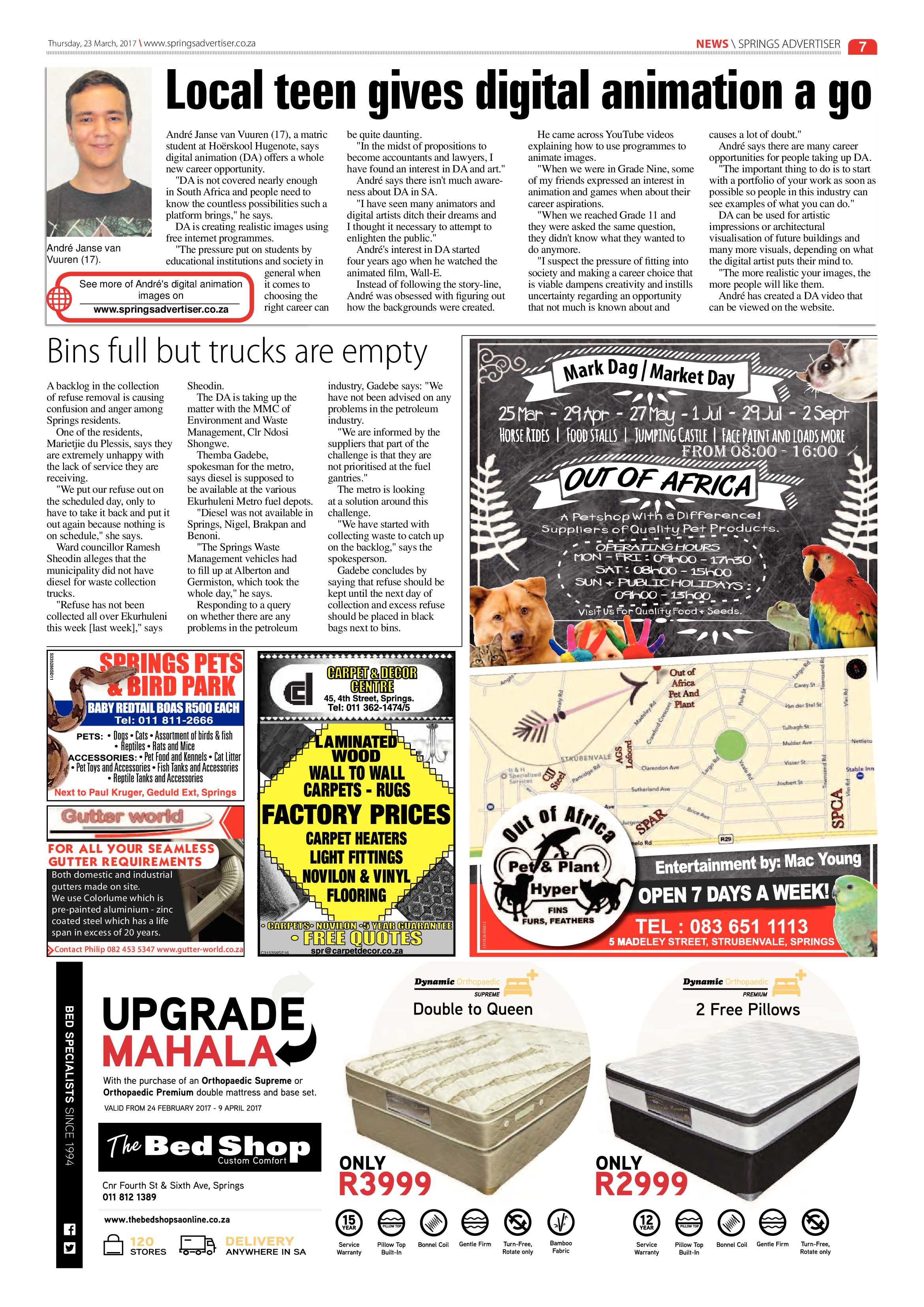 Springs Advertiser 23 March 2017 page 7