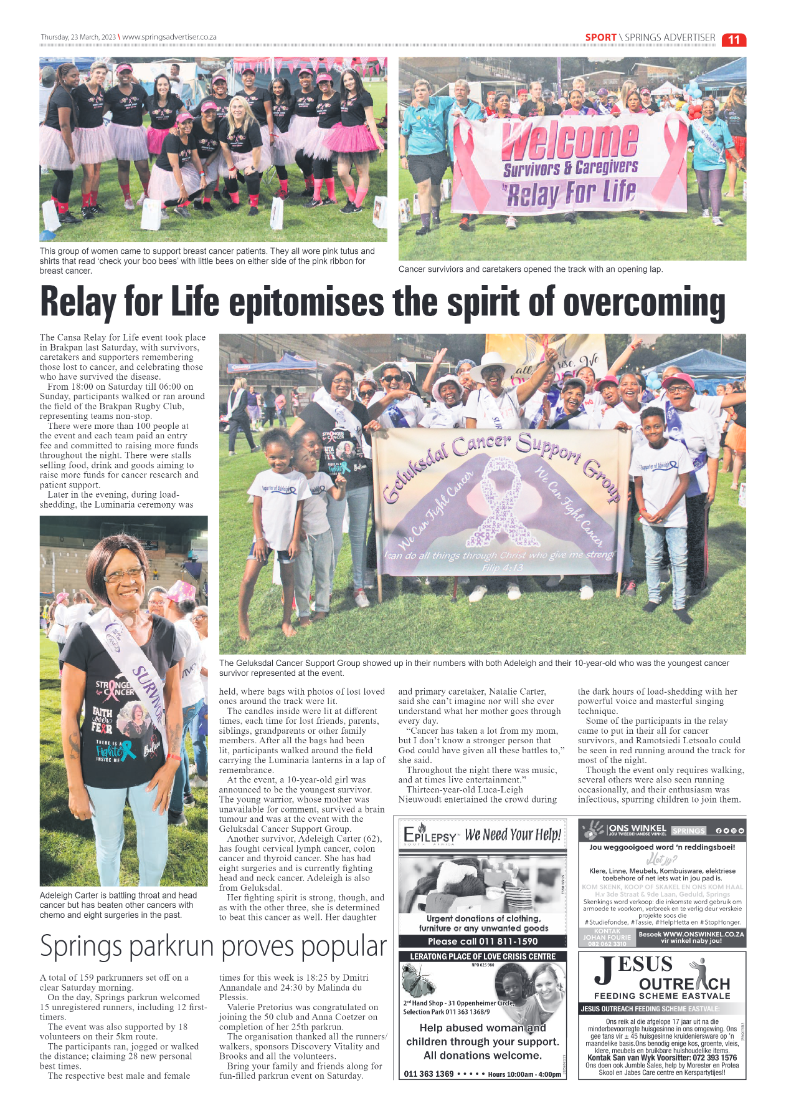 Springs Advertiser 23 March 2023 page 13