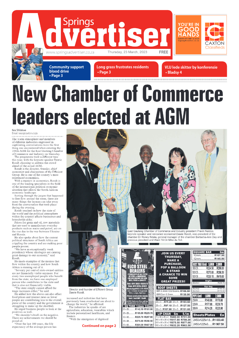 Springs Advertiser 23 March 2023 page 3