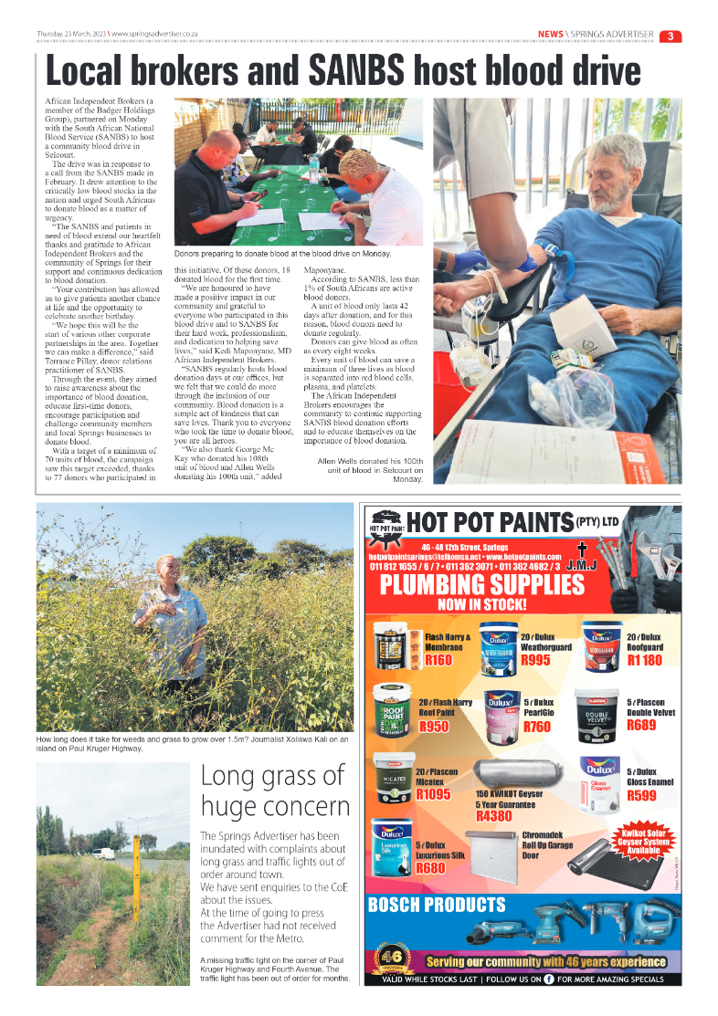 Springs Advertiser 23 March 2023 page 5