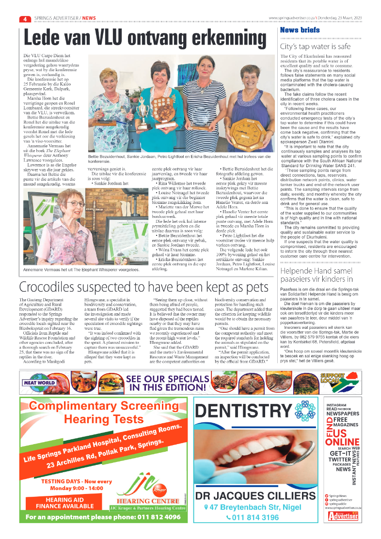 Springs Advertiser 23 March 2023 page 6