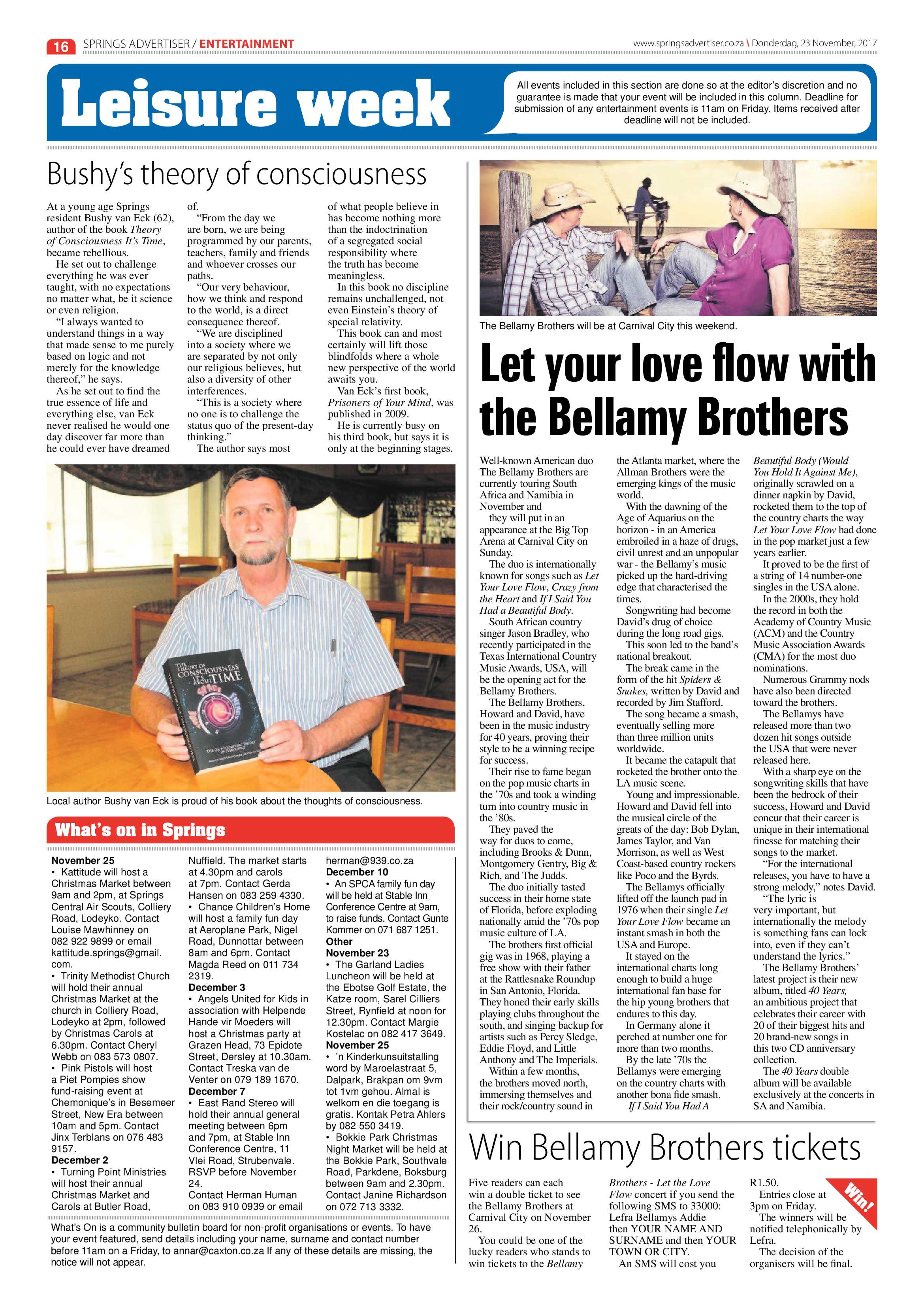 Springs Advertiser 23 November 2017 page 16
