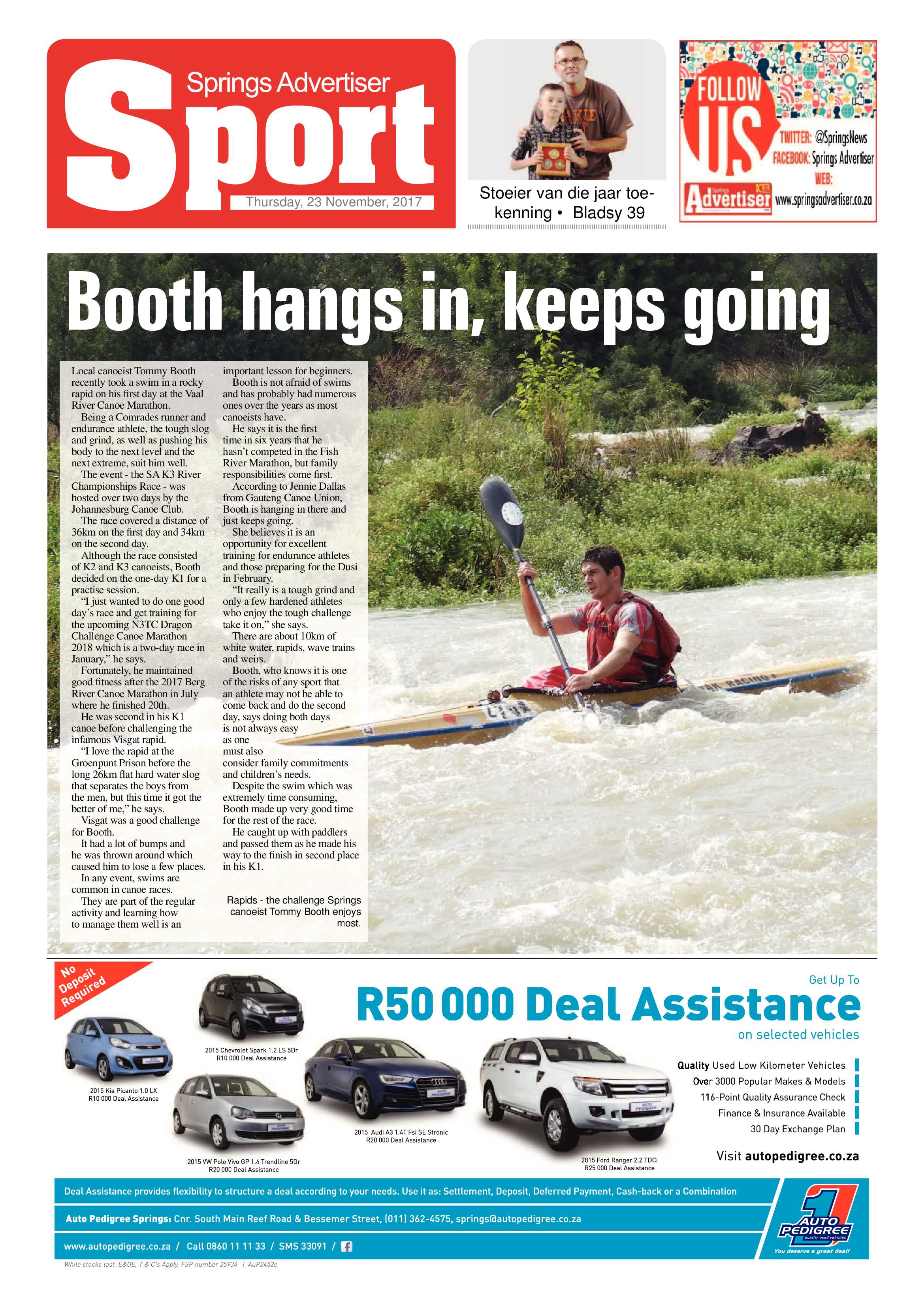 Springs Advertiser 23 November 2017 page 40