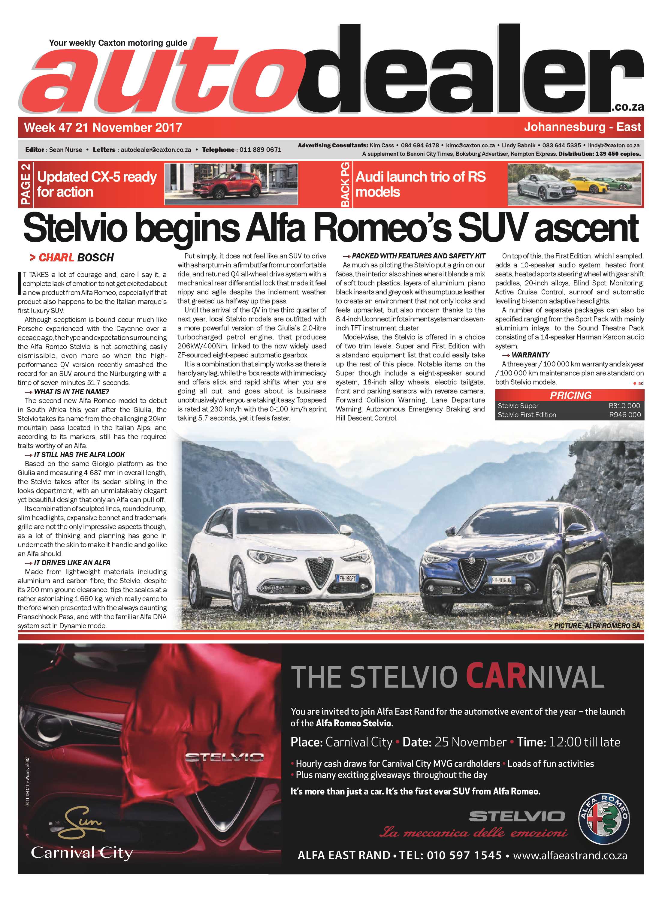 Springs Advertiser 23 November 2017 page 41