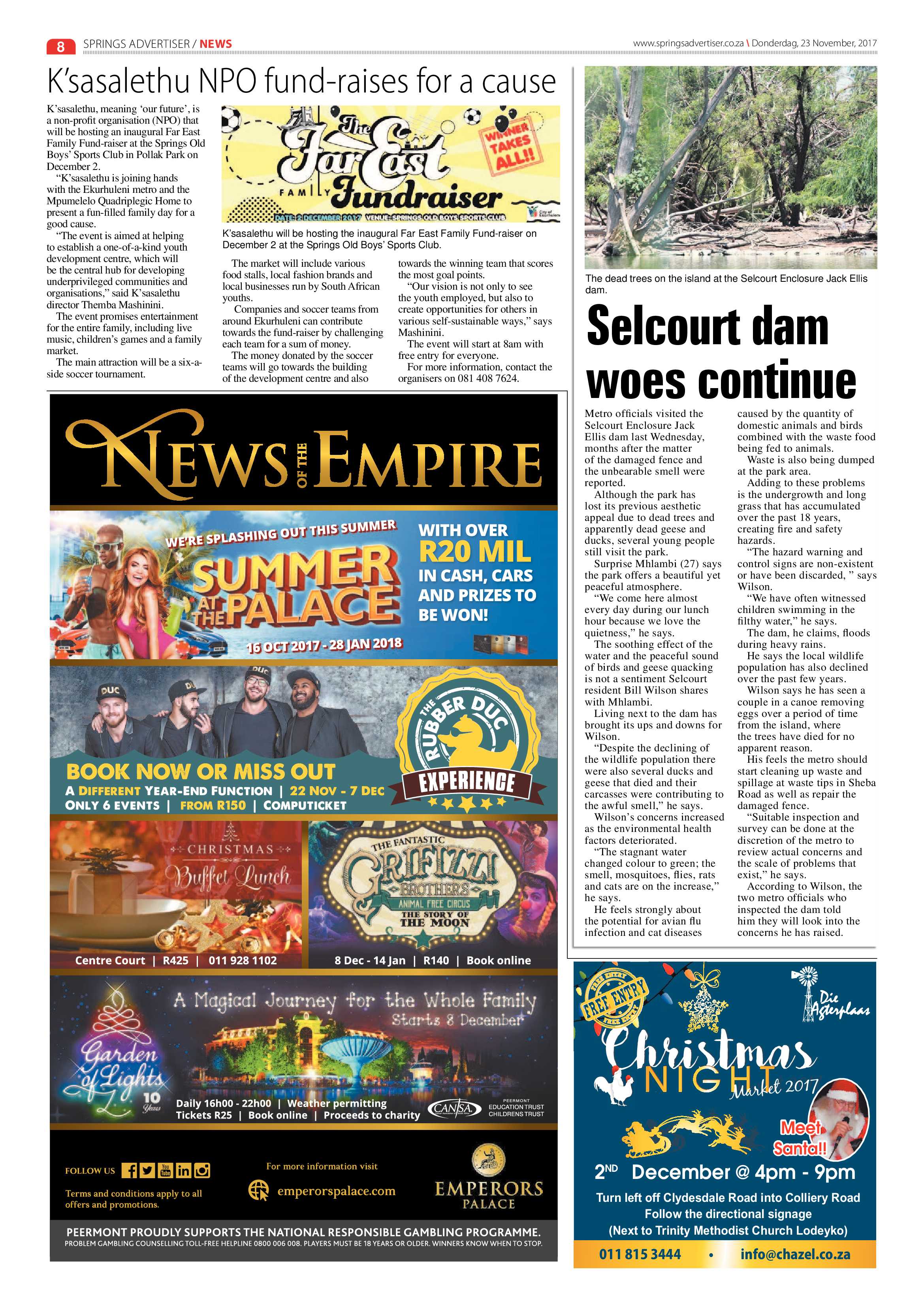 Springs Advertiser 23 November 2017 page 8
