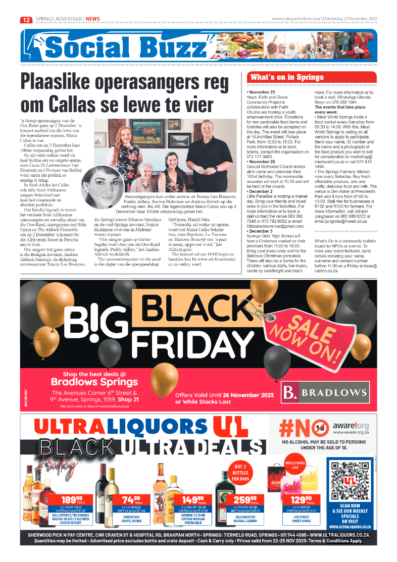 Springs Advertiser 23 November 2023 page 12