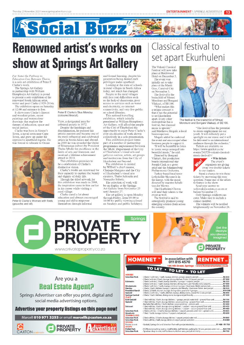 Springs Advertiser 23 November 2023 page 13