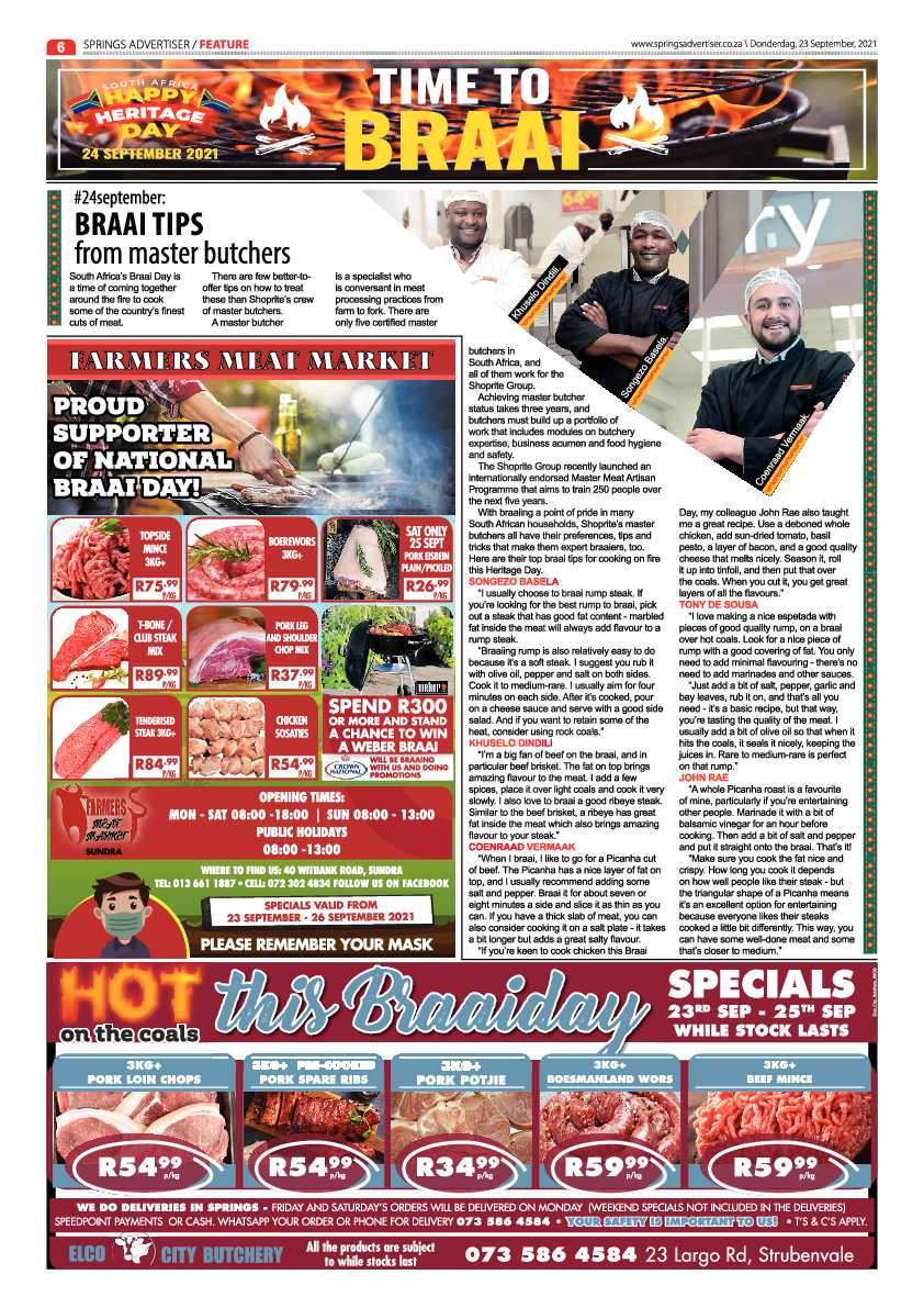 Springs Advertiser 23 September 2021 page 6