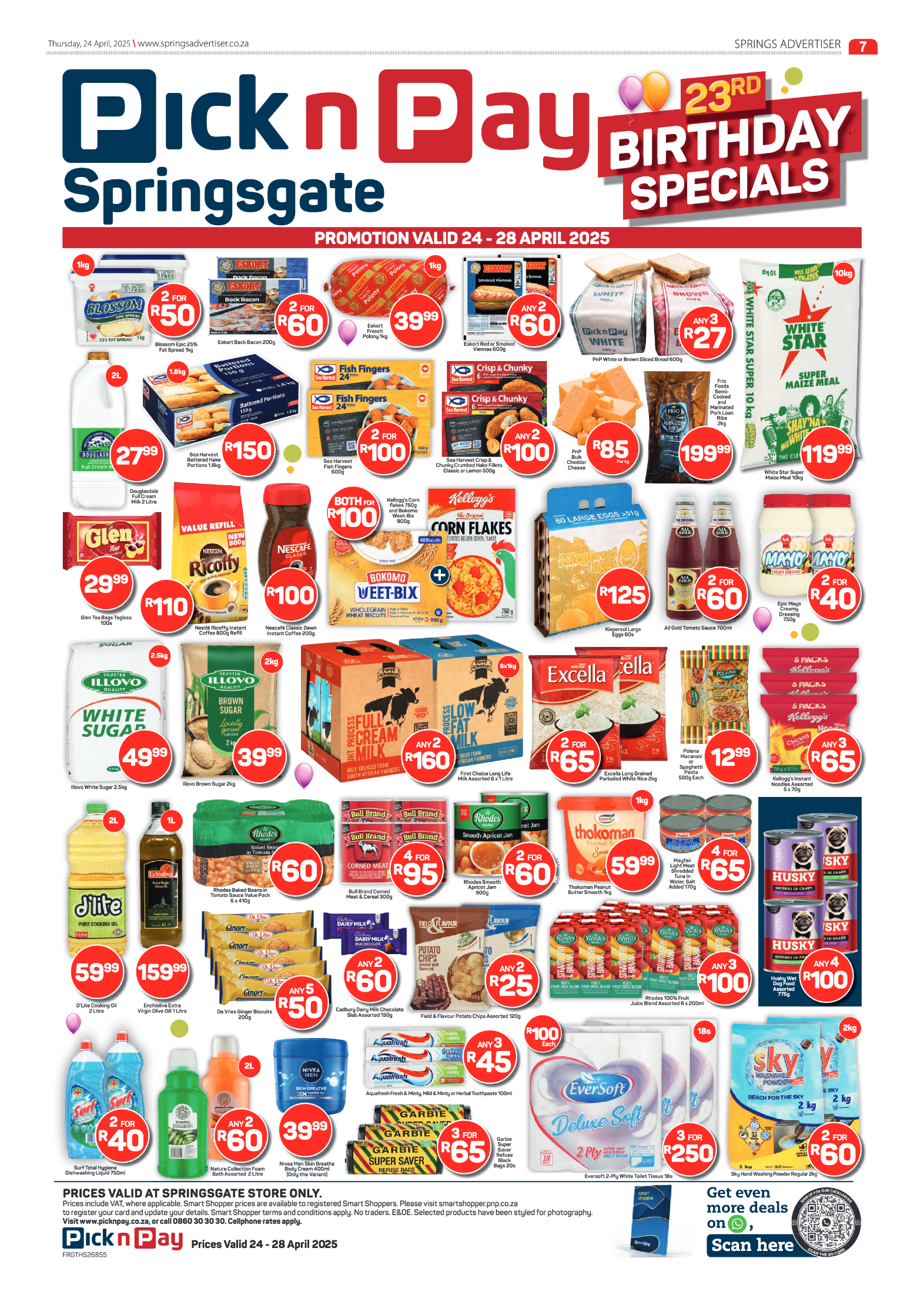Springs Advertiser 24 Apil 2025 page 7