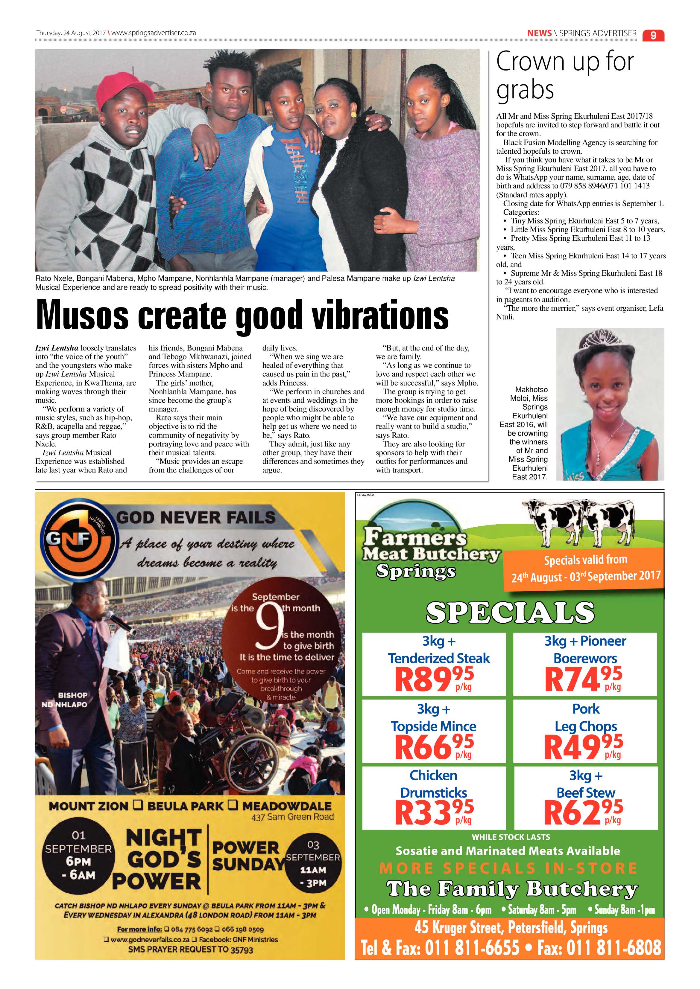 Springs Advertiser 24 August 2017 page 11