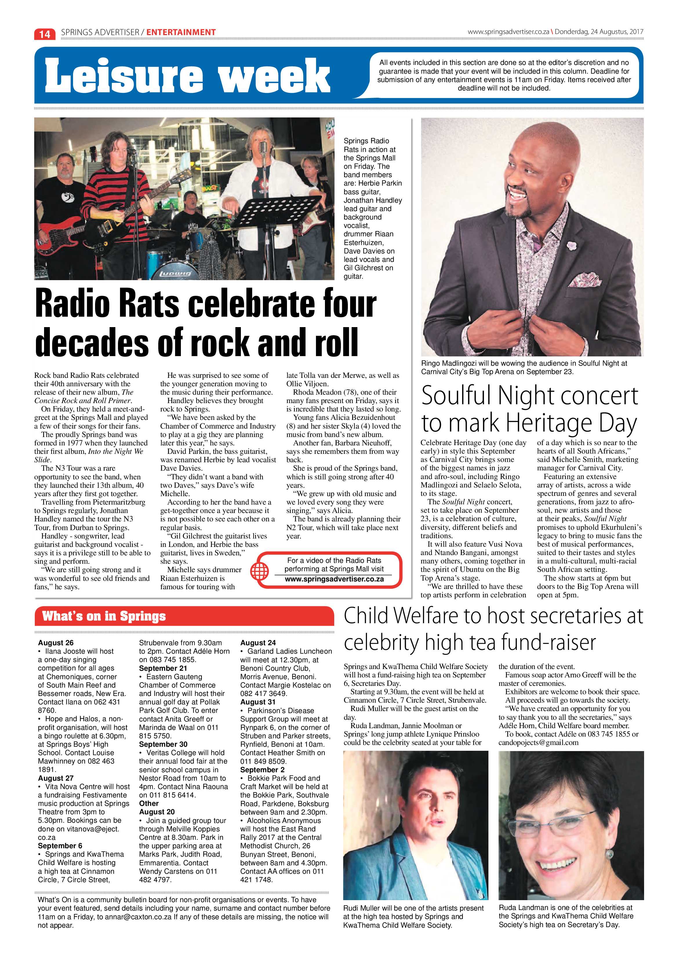 Springs Advertiser 24 August 2017 page 16
