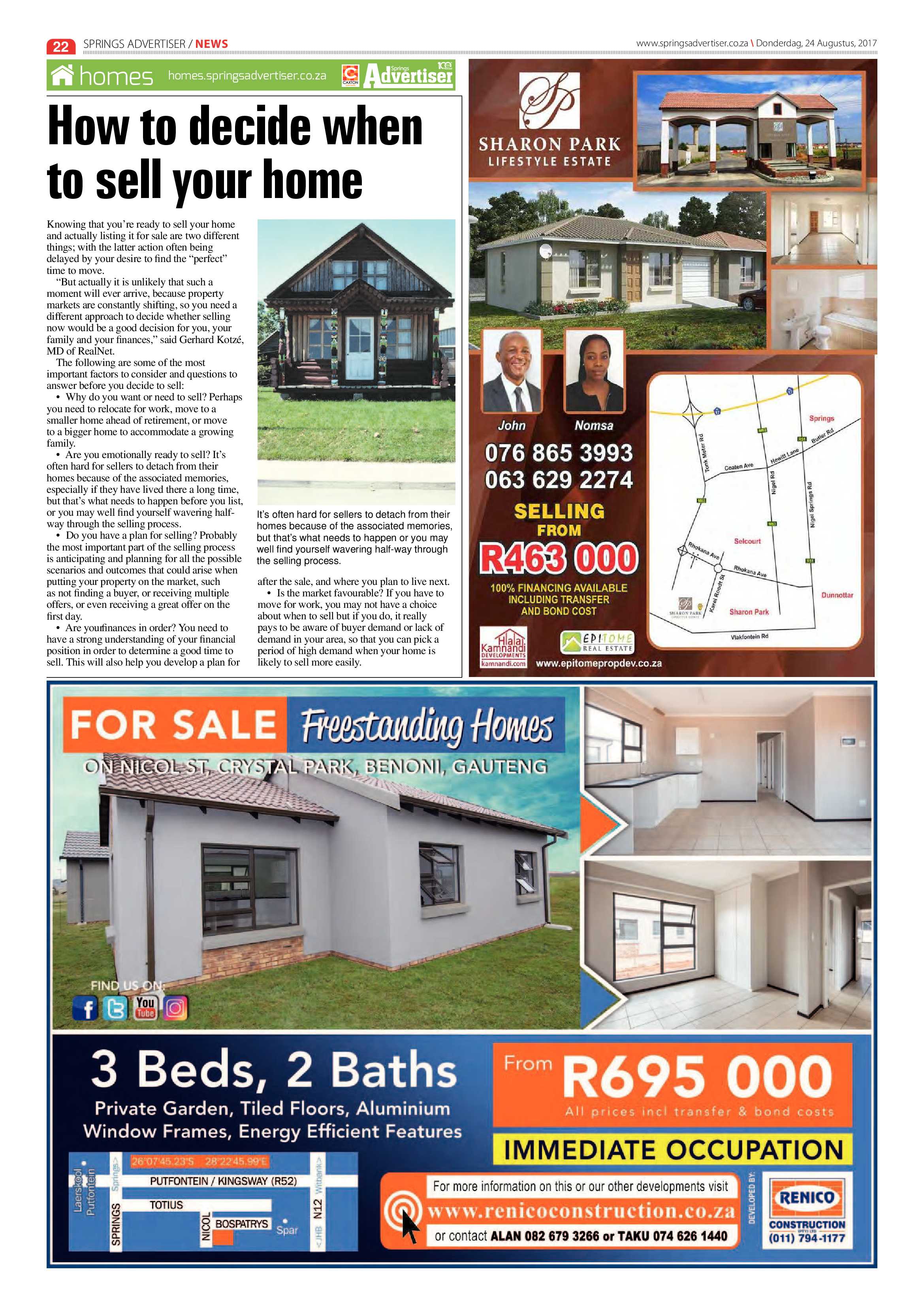 Springs Advertiser 24 August 2017 page 24