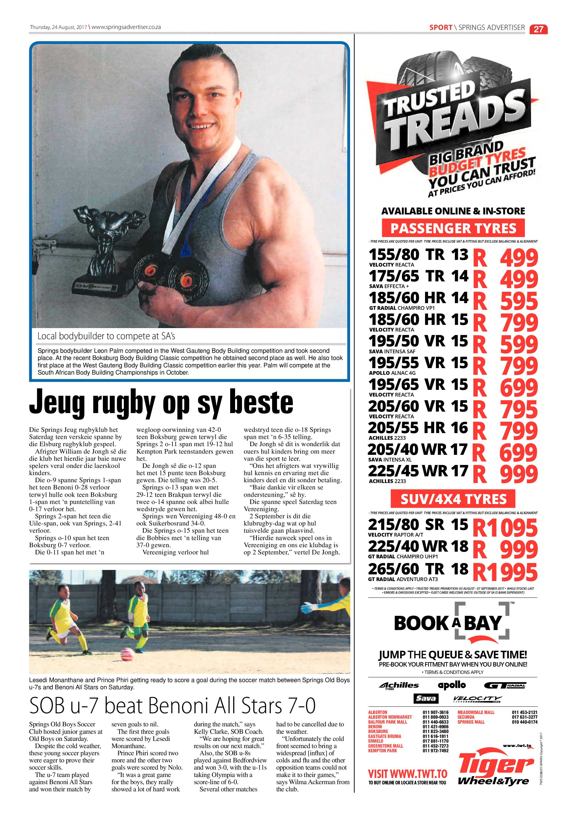 Springs Advertiser 24 August 2017 page 29