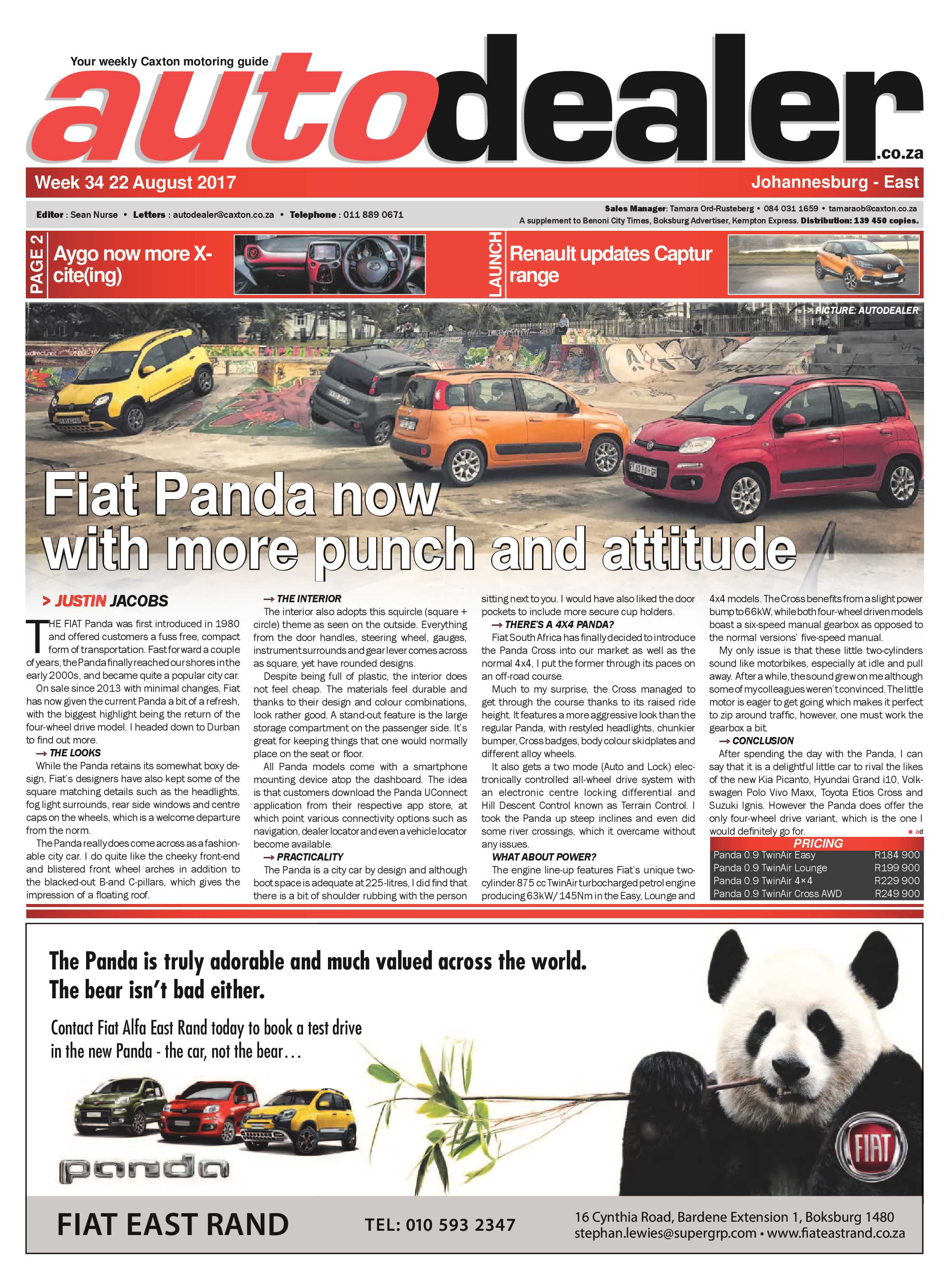 Springs Advertiser 24 August 2017 page 33