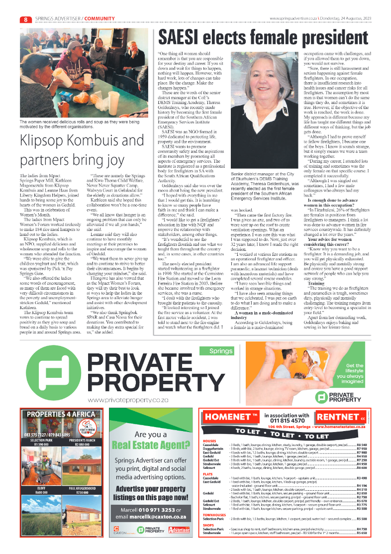 Springs Advertiser 24 August 2023 page 8