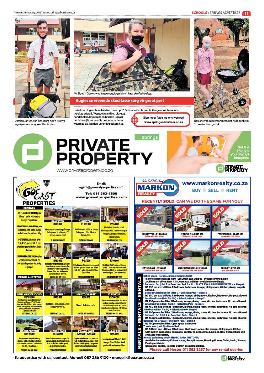 Springs Advertiser 24 February 2022 page 12