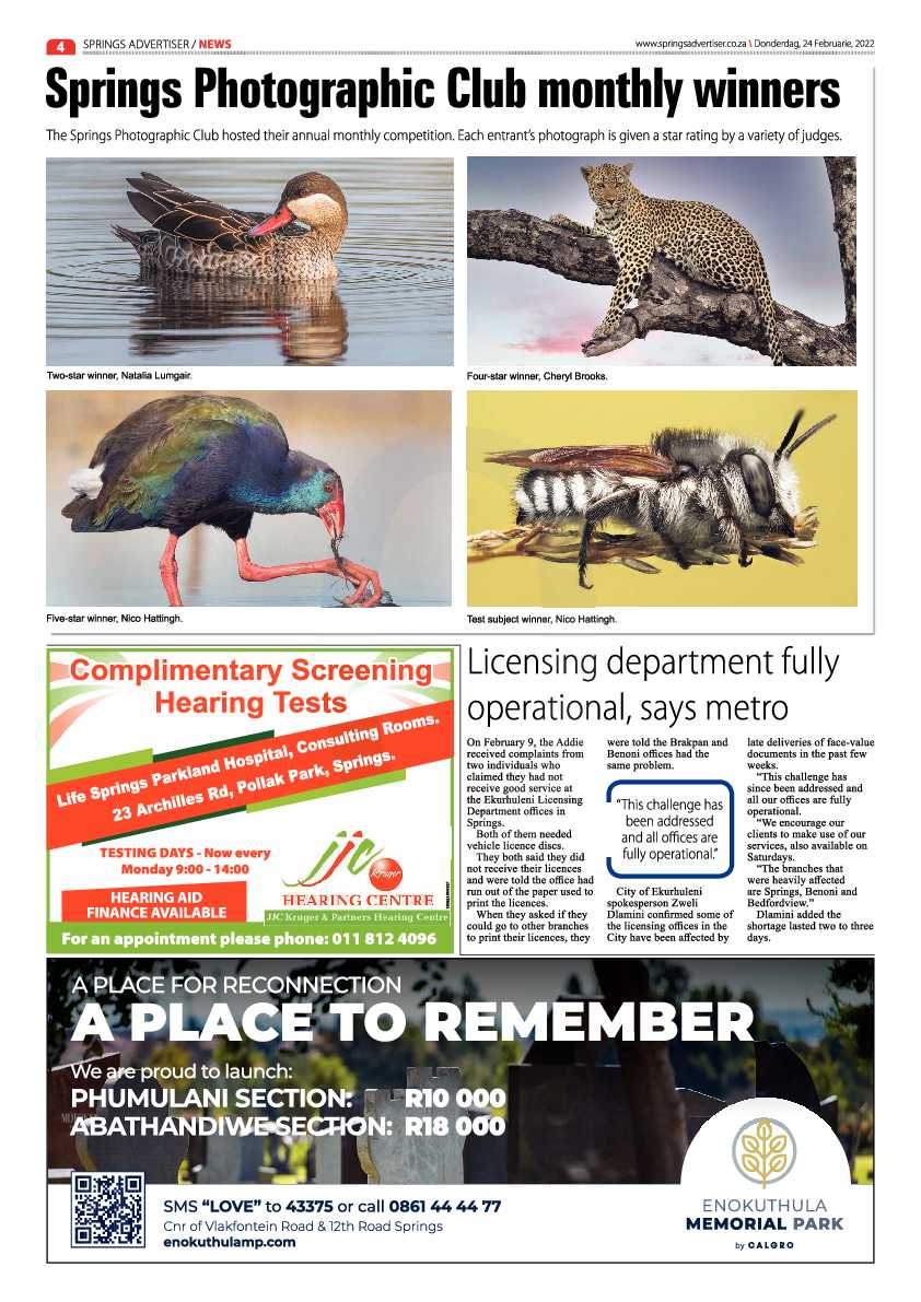 Springs Advertiser 24 February 2022 page 5
