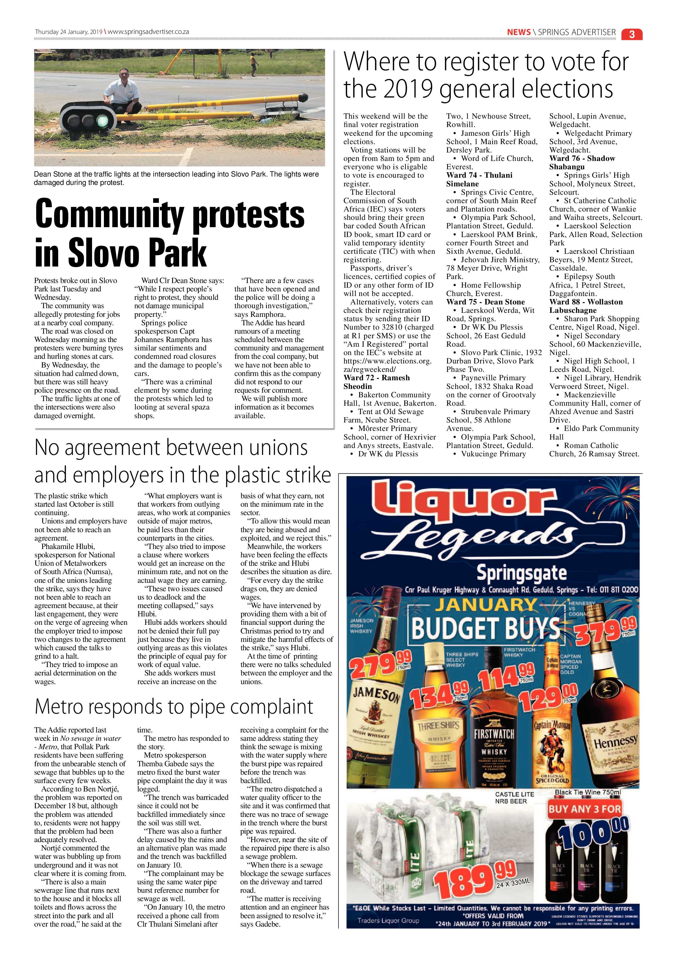 Springs Advertiser 24 January 2019 page 3