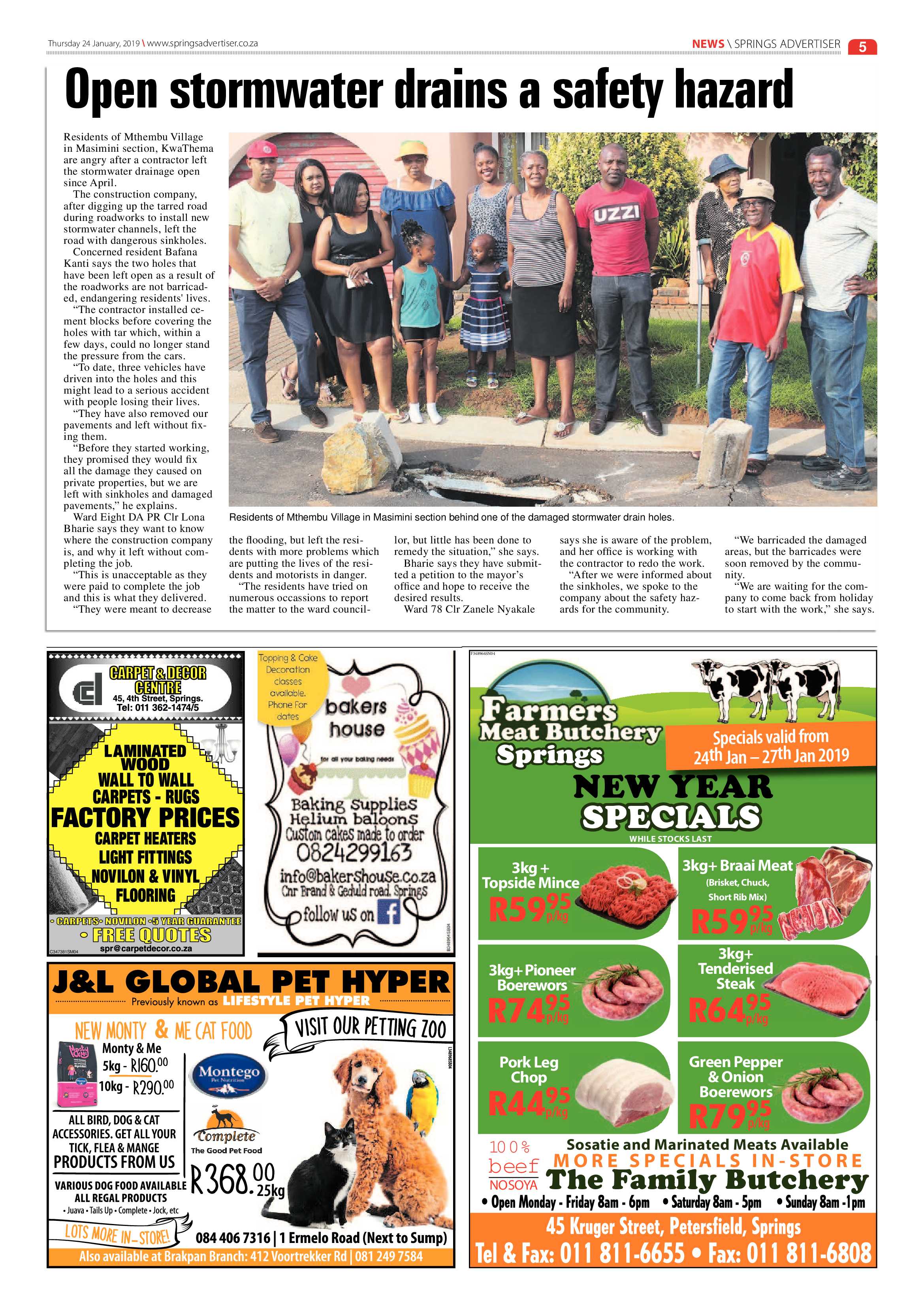 Springs Advertiser 24 January 2019 page 5