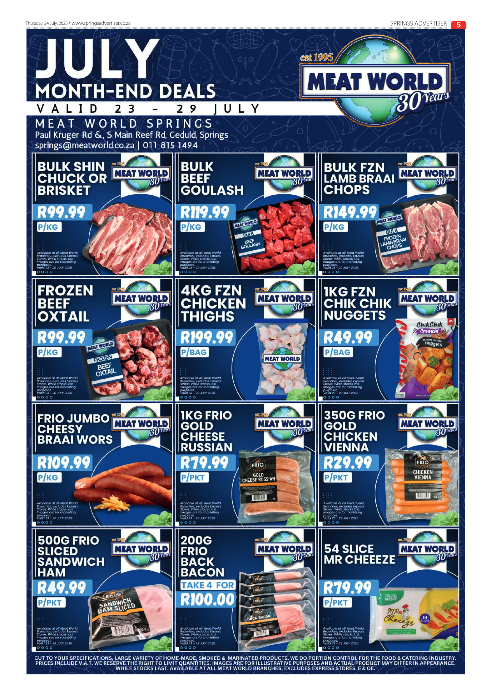 Springs Advertiser 24 July 2025 page 5