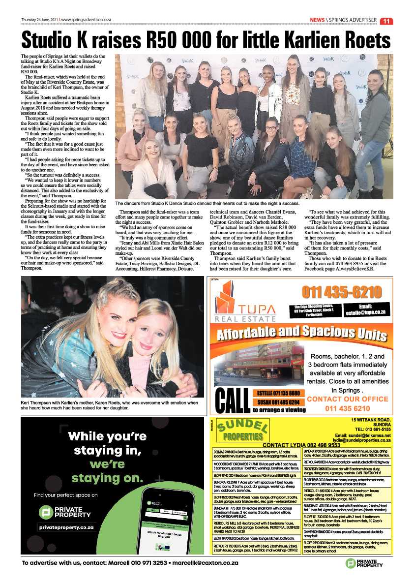 Springs Advertiser 24 June 2021 page 11