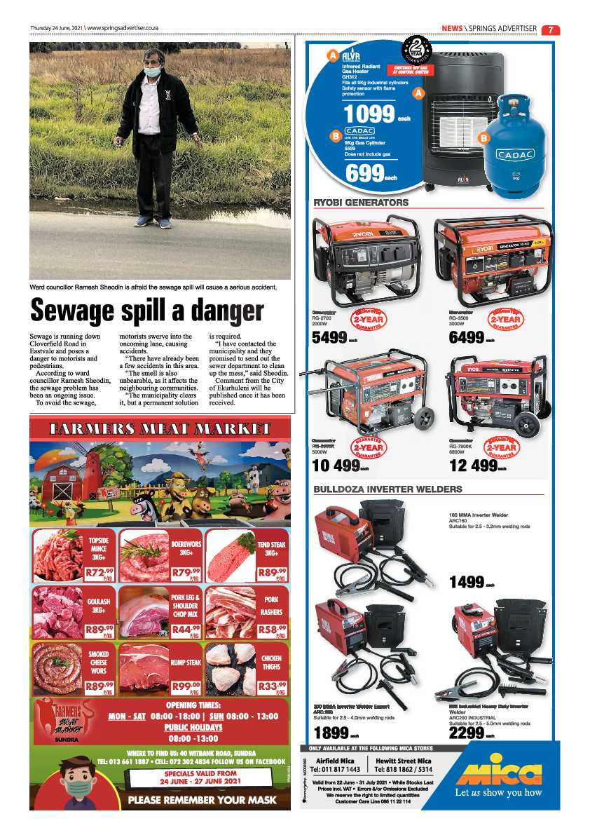Springs Advertiser 24 June 2021 page 7