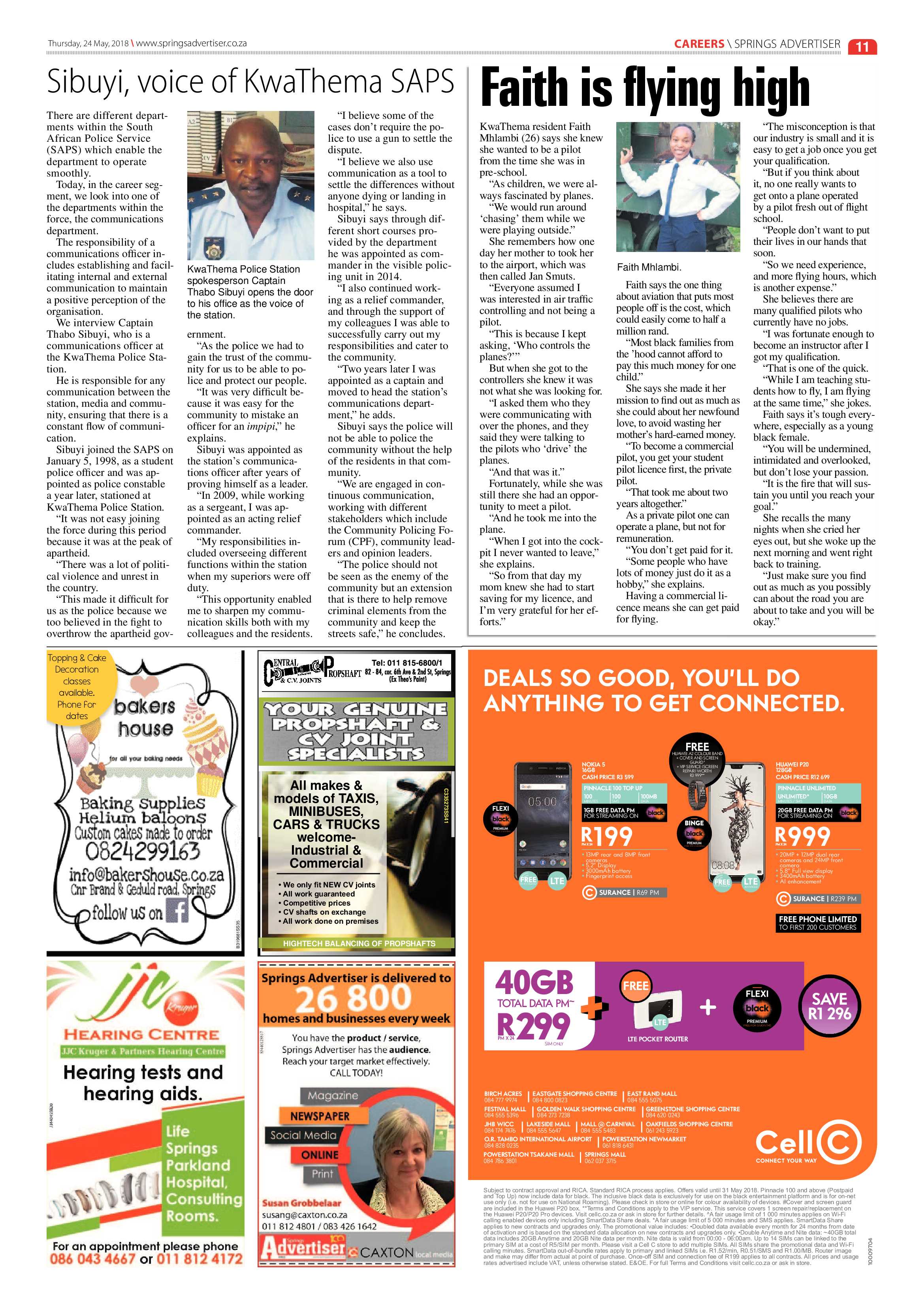 Springs Advertiser 24 May 2018 page 13