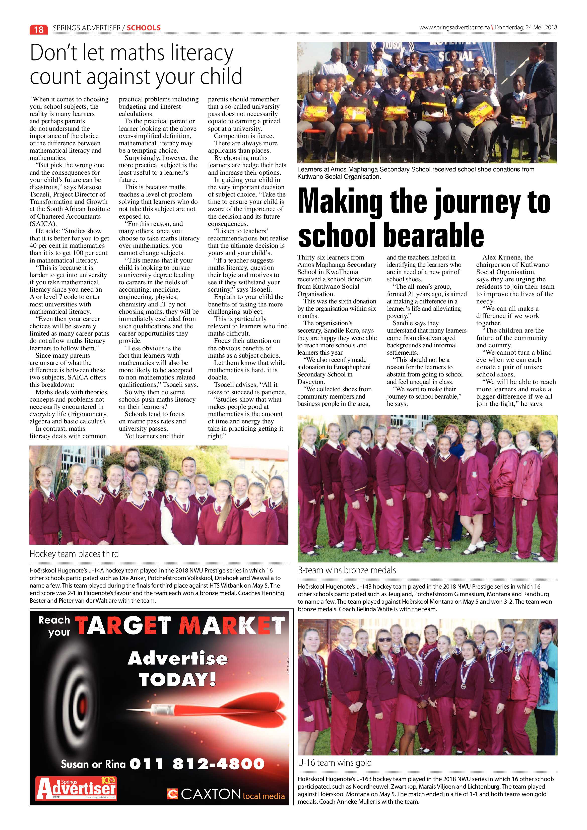 Springs Advertiser 24 May 2018 page 20