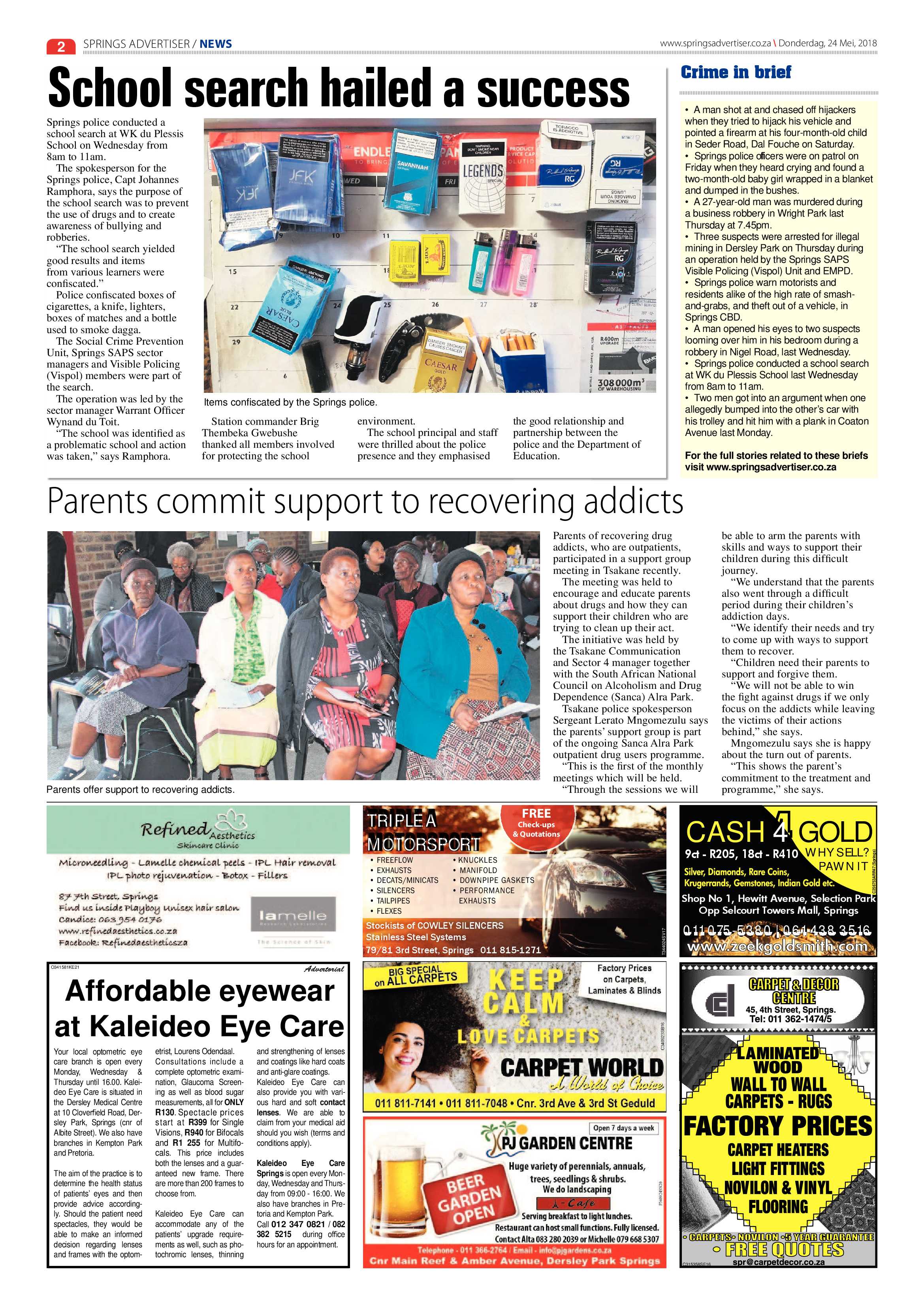 Springs Advertiser 24 May 2018 page 4