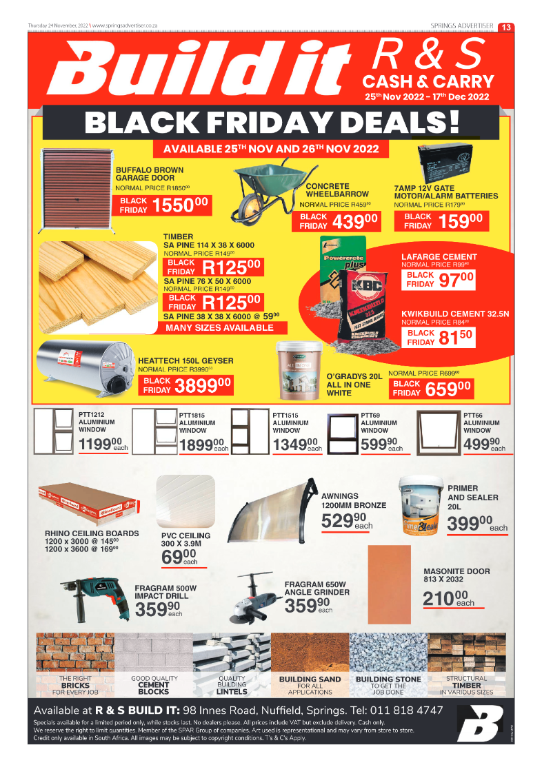 Springs Advertiser 24 Nov 2022 page 15