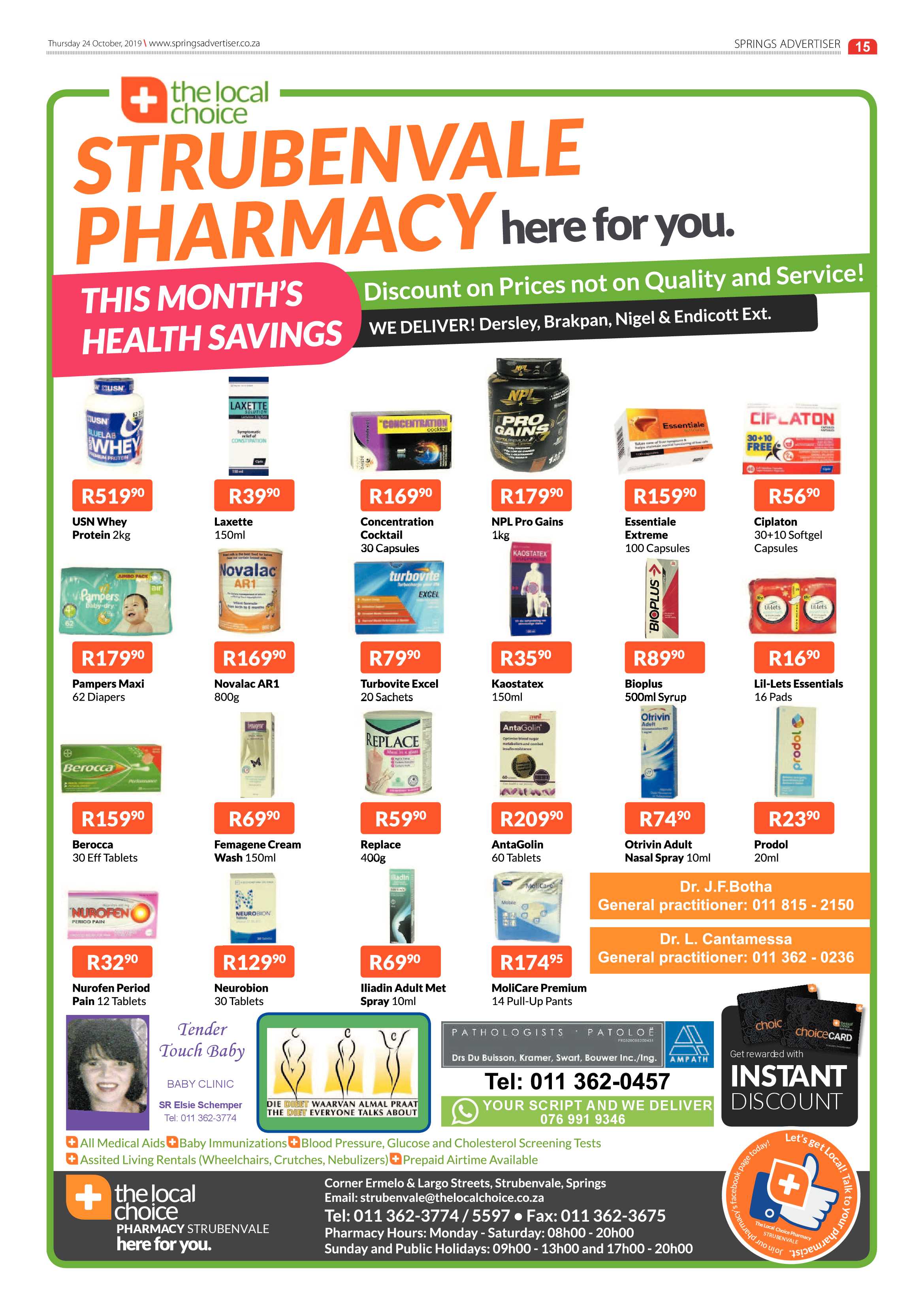 Springs Advertiser 24 October 2019 page 15