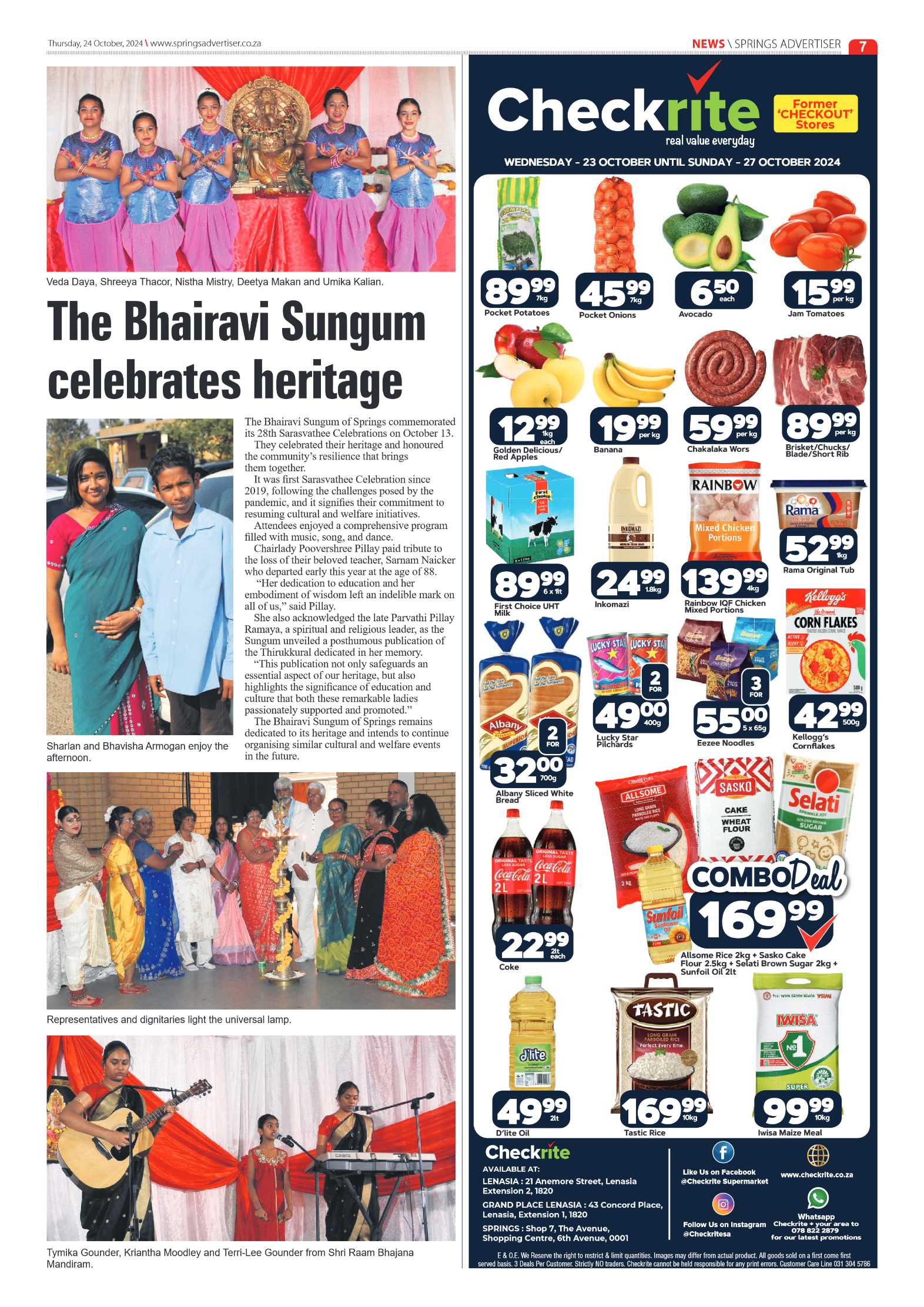 Springs Advertiser 24 October 2024 page 7