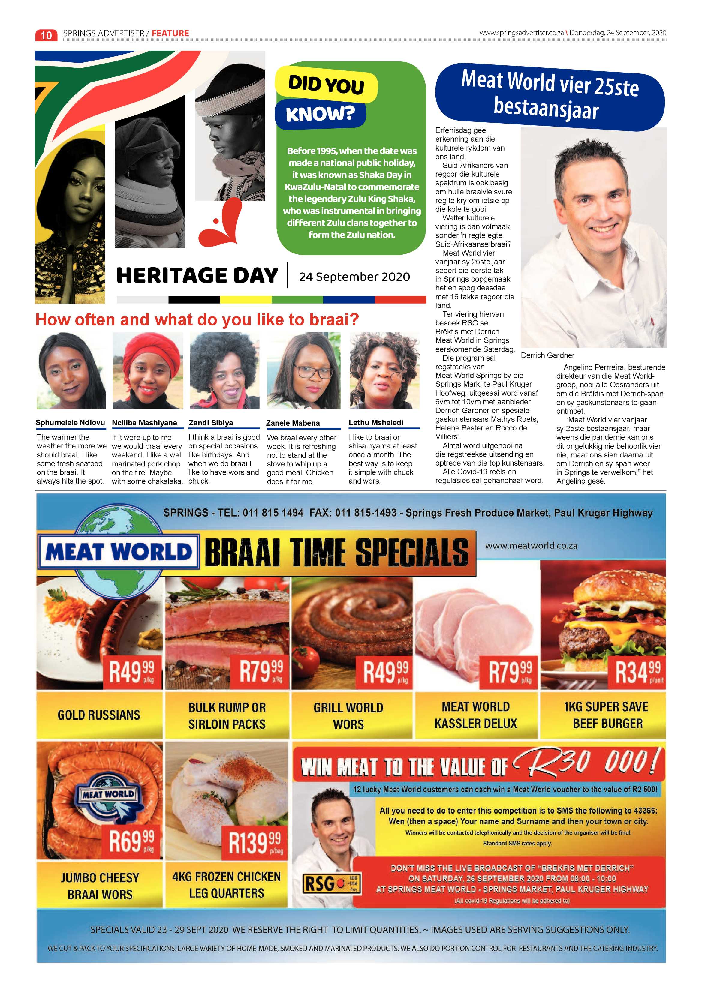 Springs Advertiser 24 September 2020 page 10